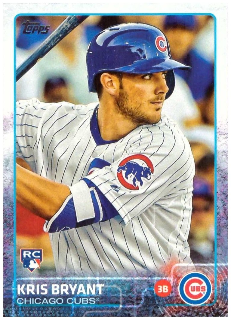 Amazon.com: 2015 Topps Baseball #616 Kris Bryant Rookie Card - His