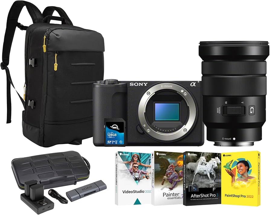 Amazon.com : Sony ZV-E10 II Mirrorless Camera (Black) with 18