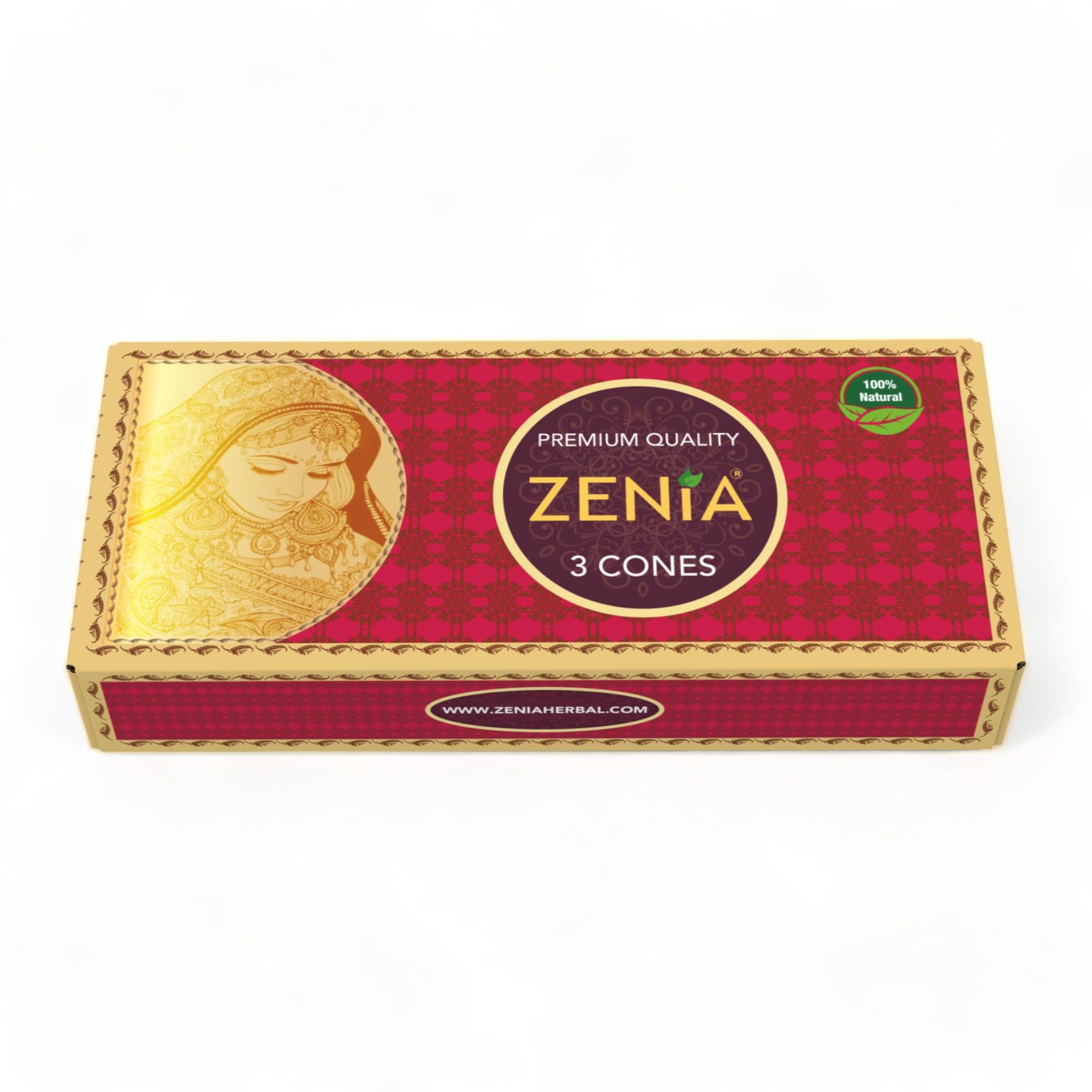 Amazon.com : Zenia (Pack of 3) 100% Natural Henna Hair Color Paste