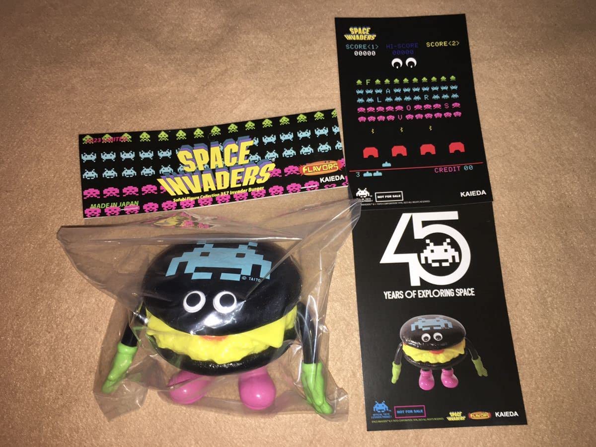 Amazon.co.jp: KAIEDA フレーバーズ インベーダーバーガー ソフビ