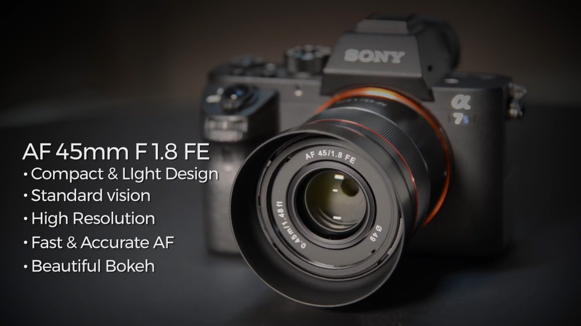 Amazon.co.jp: SAMYANG 単焦点標準レンズ AF 45mm F1.8 FE ソニーαE用