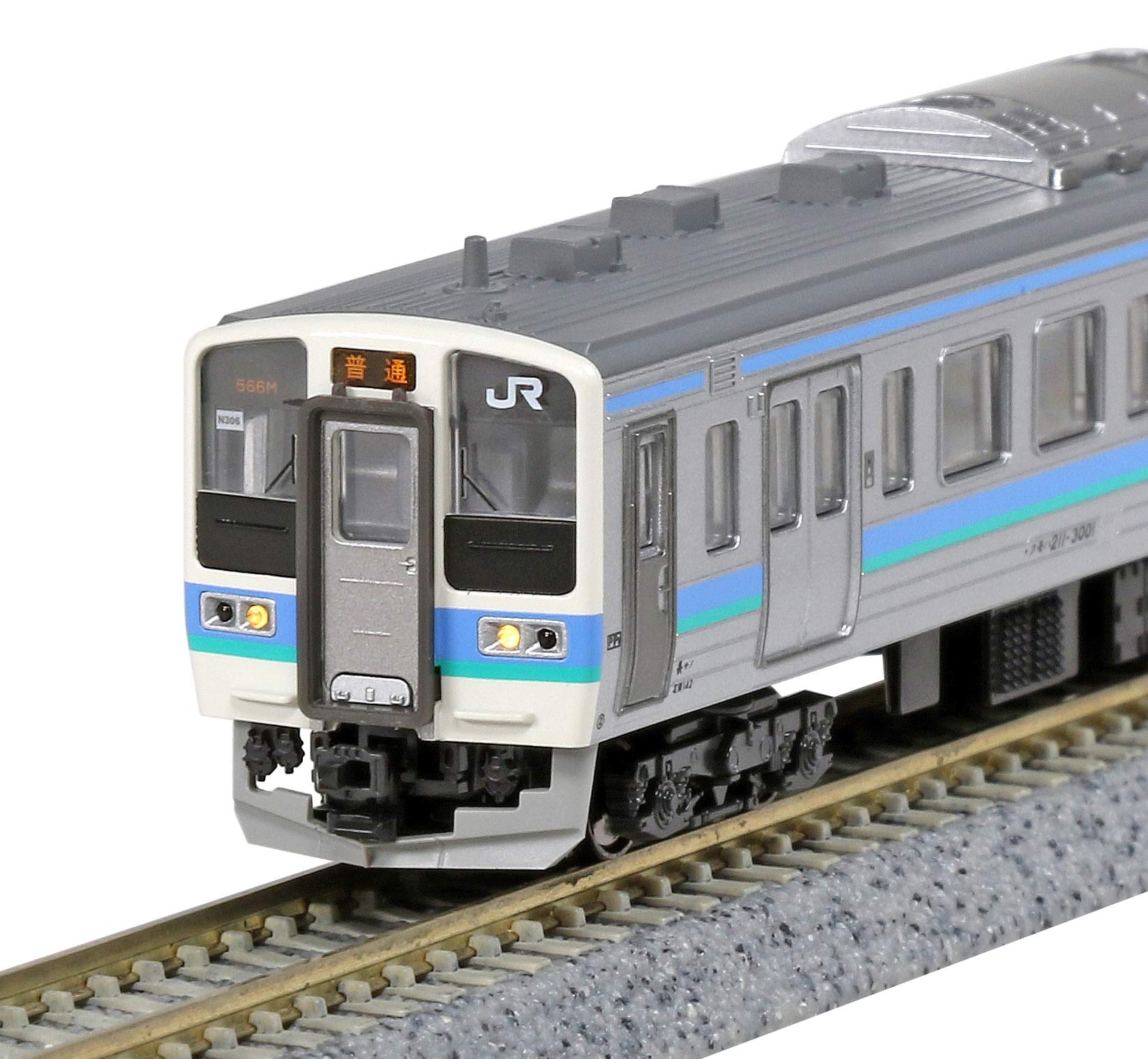 Amazon.co.jp: KATO Nゲージ 211系3000番台 長野色 スカート強化形 3両