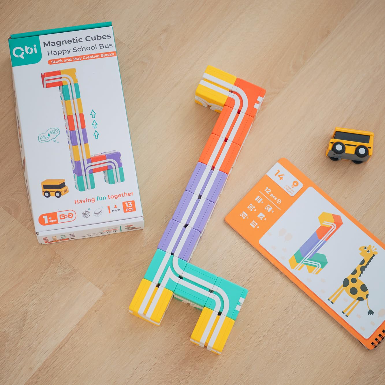 Amazon.co.jp: QBI ❘ 14pcs マグネットブロック 磁石 マグネット