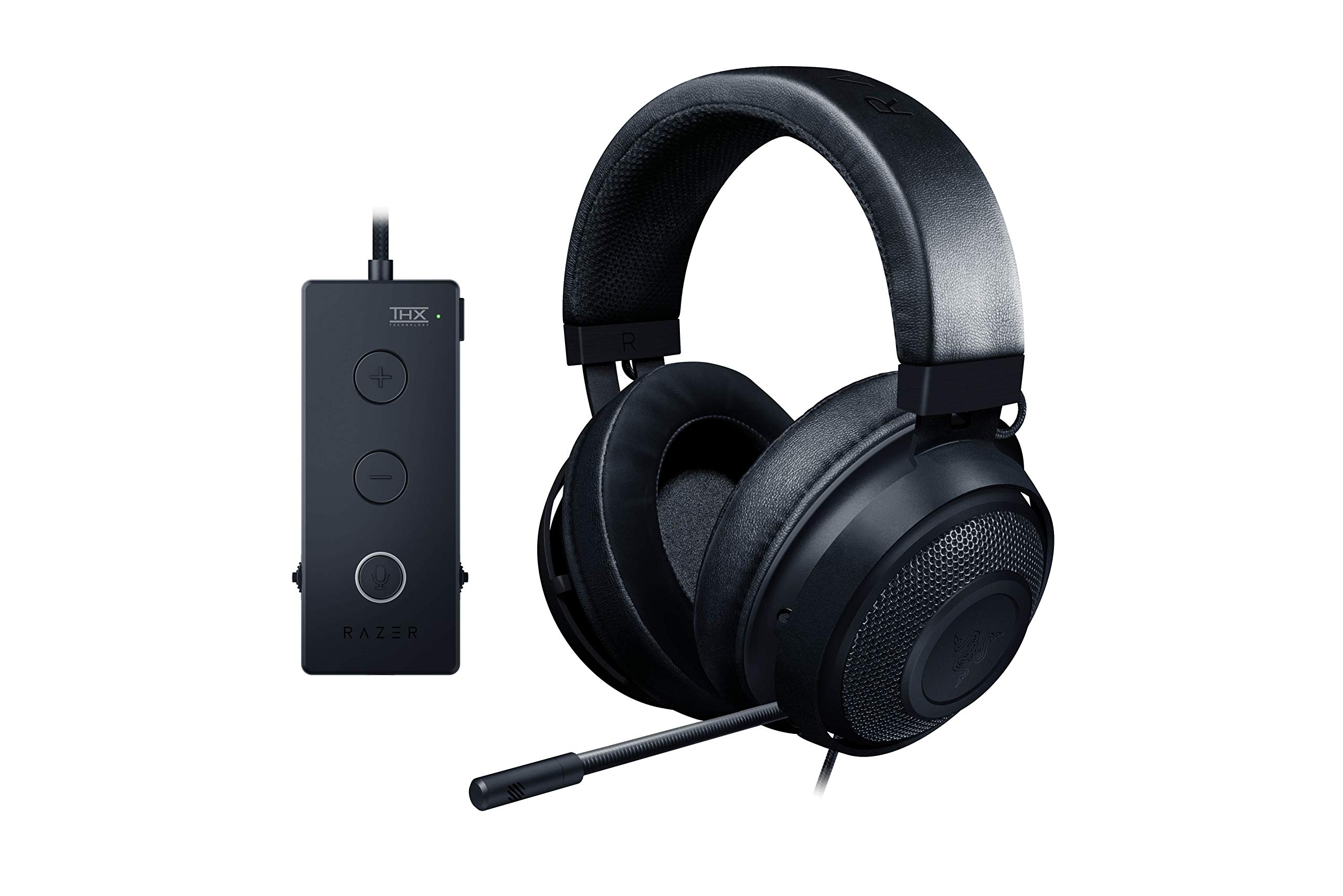 Amazon.co.jp: Razer Kraken Black ゲーミングヘッドセット + THX USB