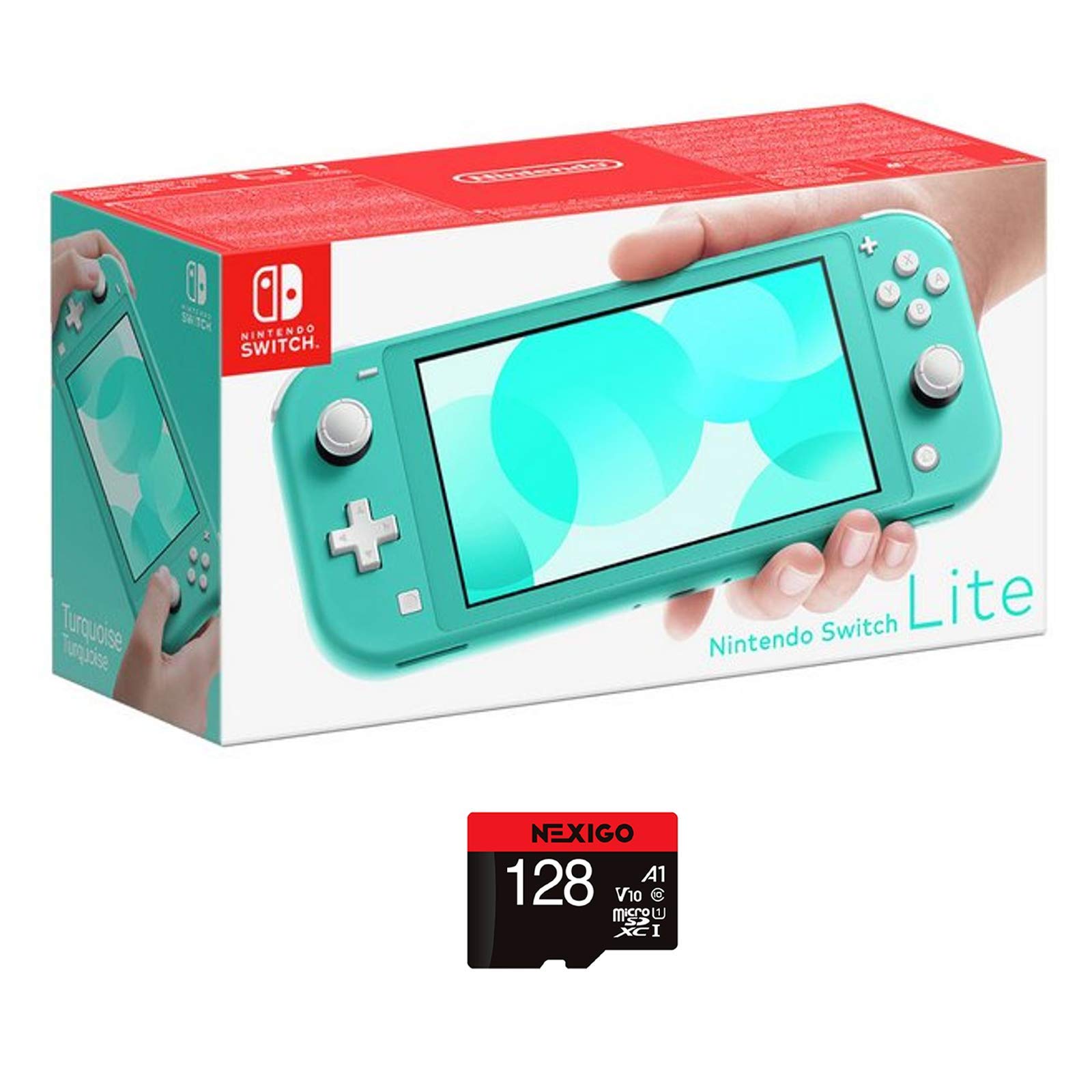 Nintendo 2020 Switch Lite Console Family Christmas Holiday Bundle
