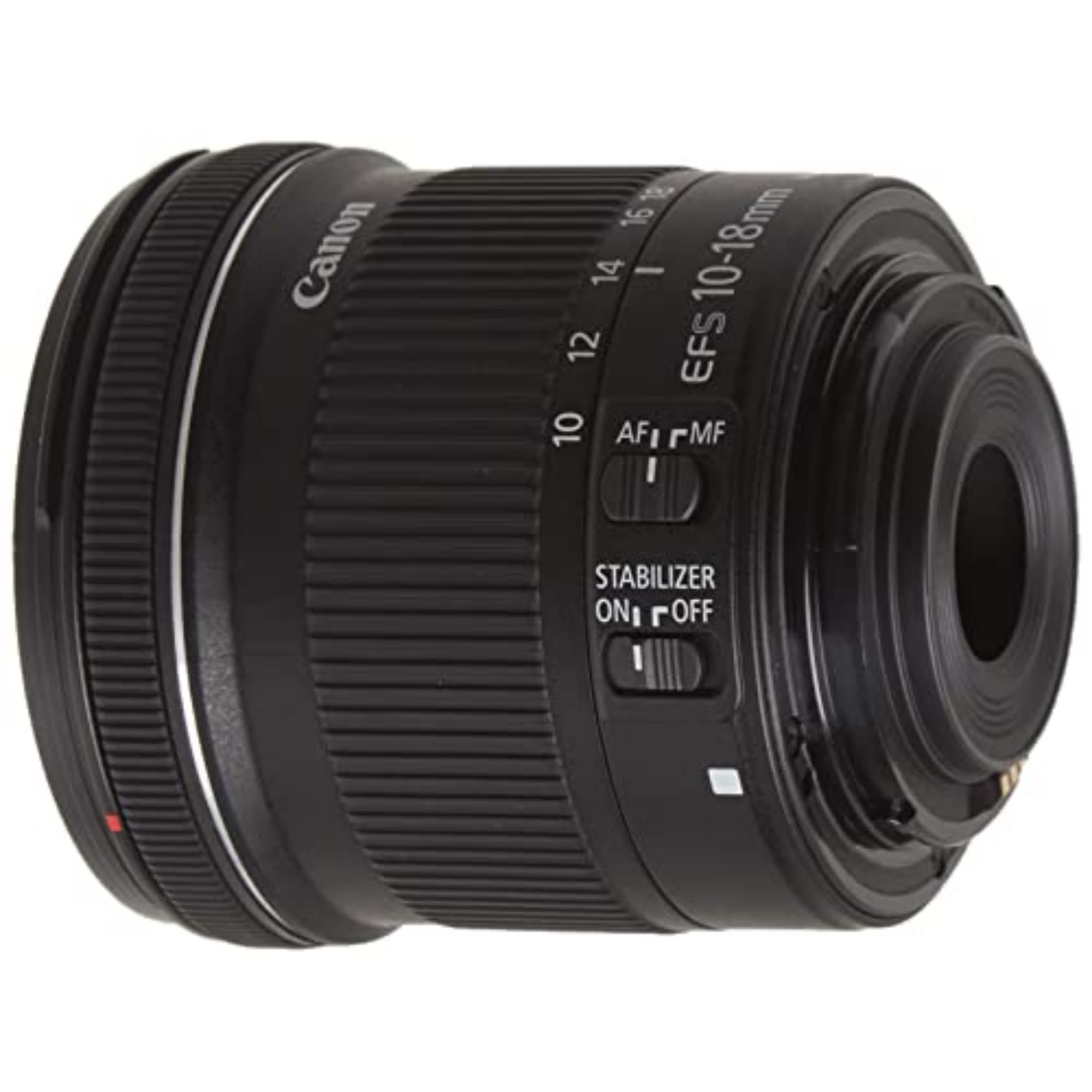Amazon.com : Canon EF-S 10-18mm f/4.5-5.6 is STM Lens, Lens Only