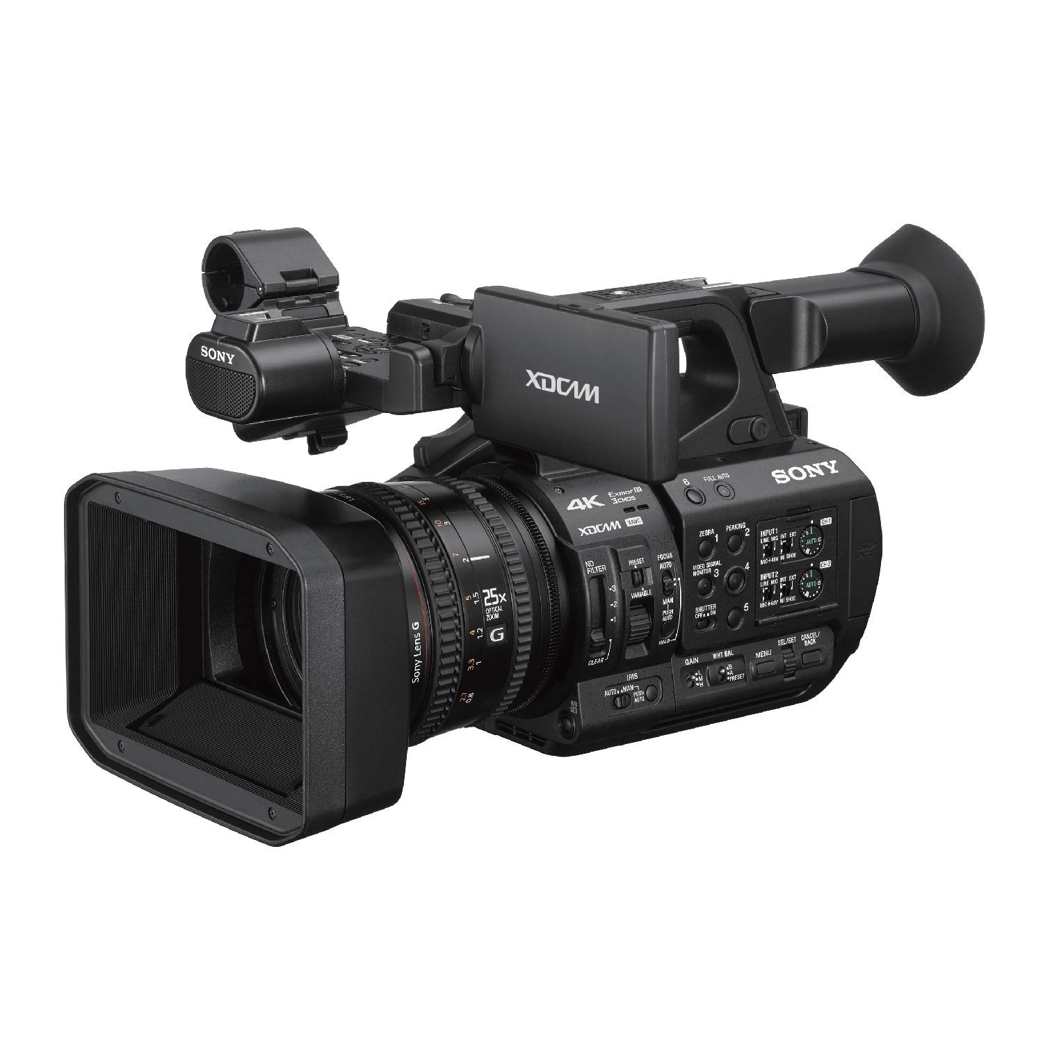 Amazon.com : Sony PXW-Z190 4K 3-CMOS 1/3-inch Sensor XDCAM