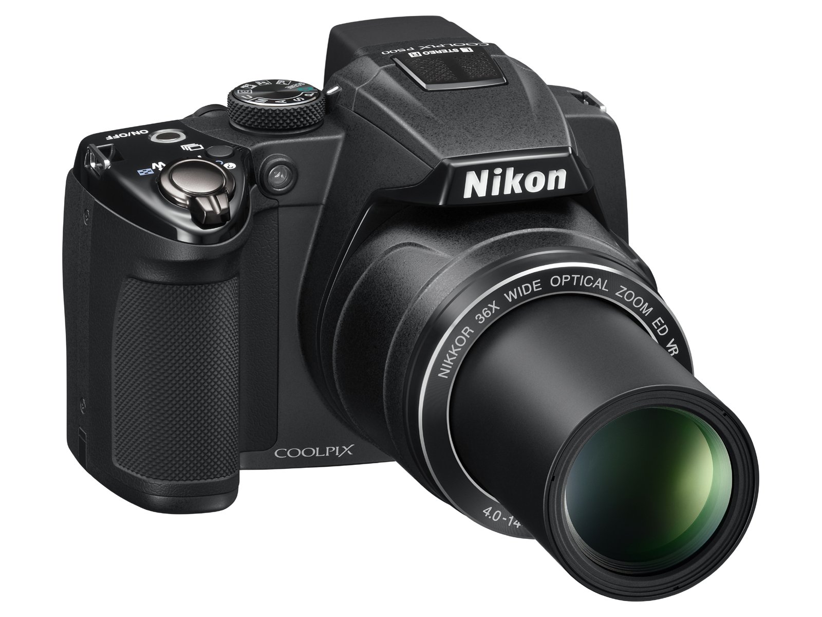 Amazon.co.jp: Nikon COOLPIX P500 Digital Camera, Black, P500, 12.1