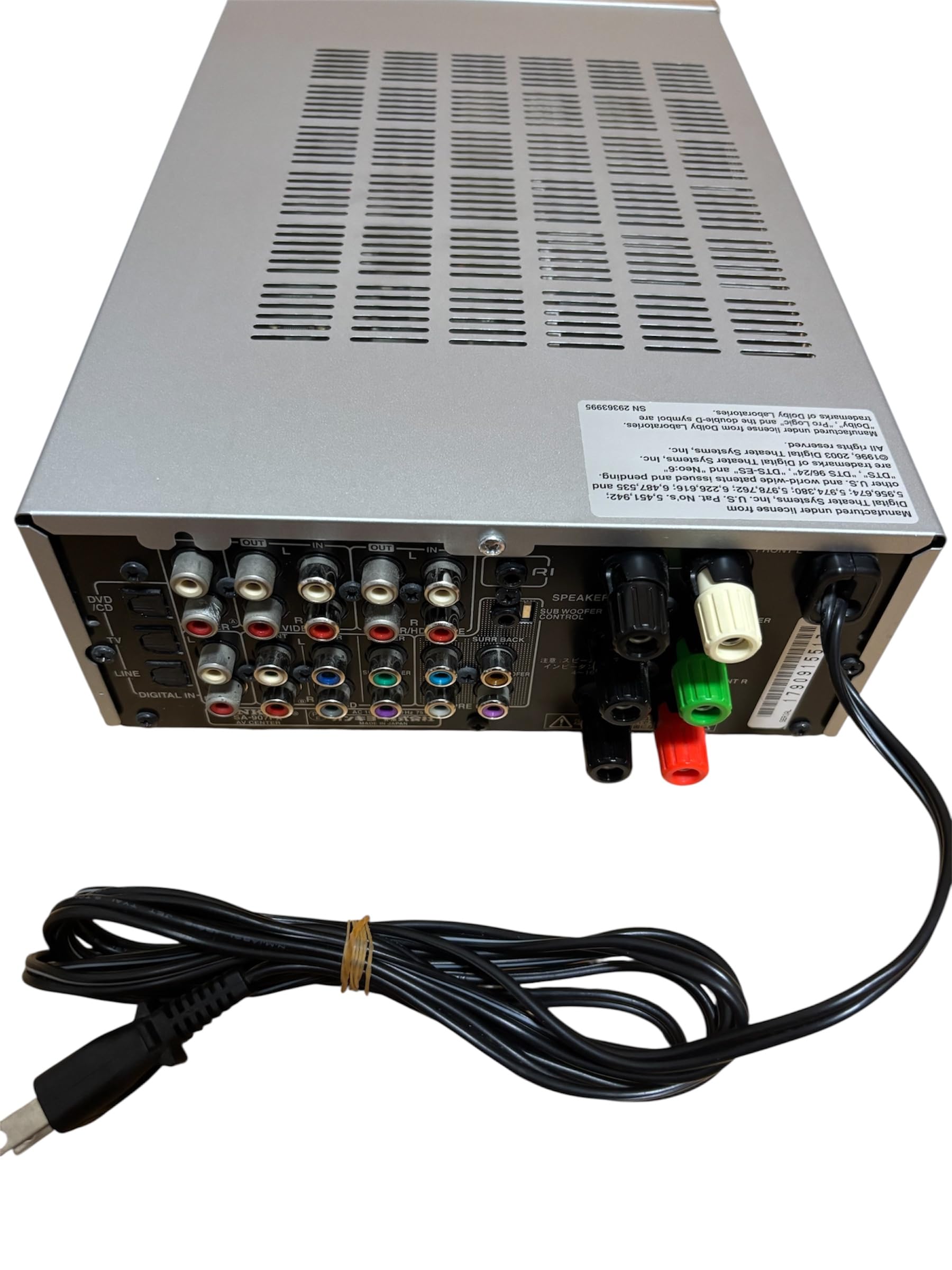 Amazon.co.jp: ONKYO INTEC205 AVセンター 35W×3ch SA-907FX(S