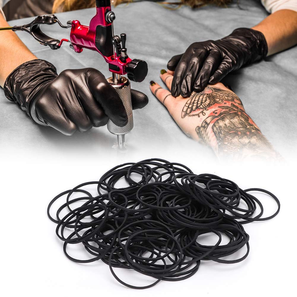 Amazon.co.jp: タトゥーゴムバンド – 100個 タトゥーゴムバンド ソフト