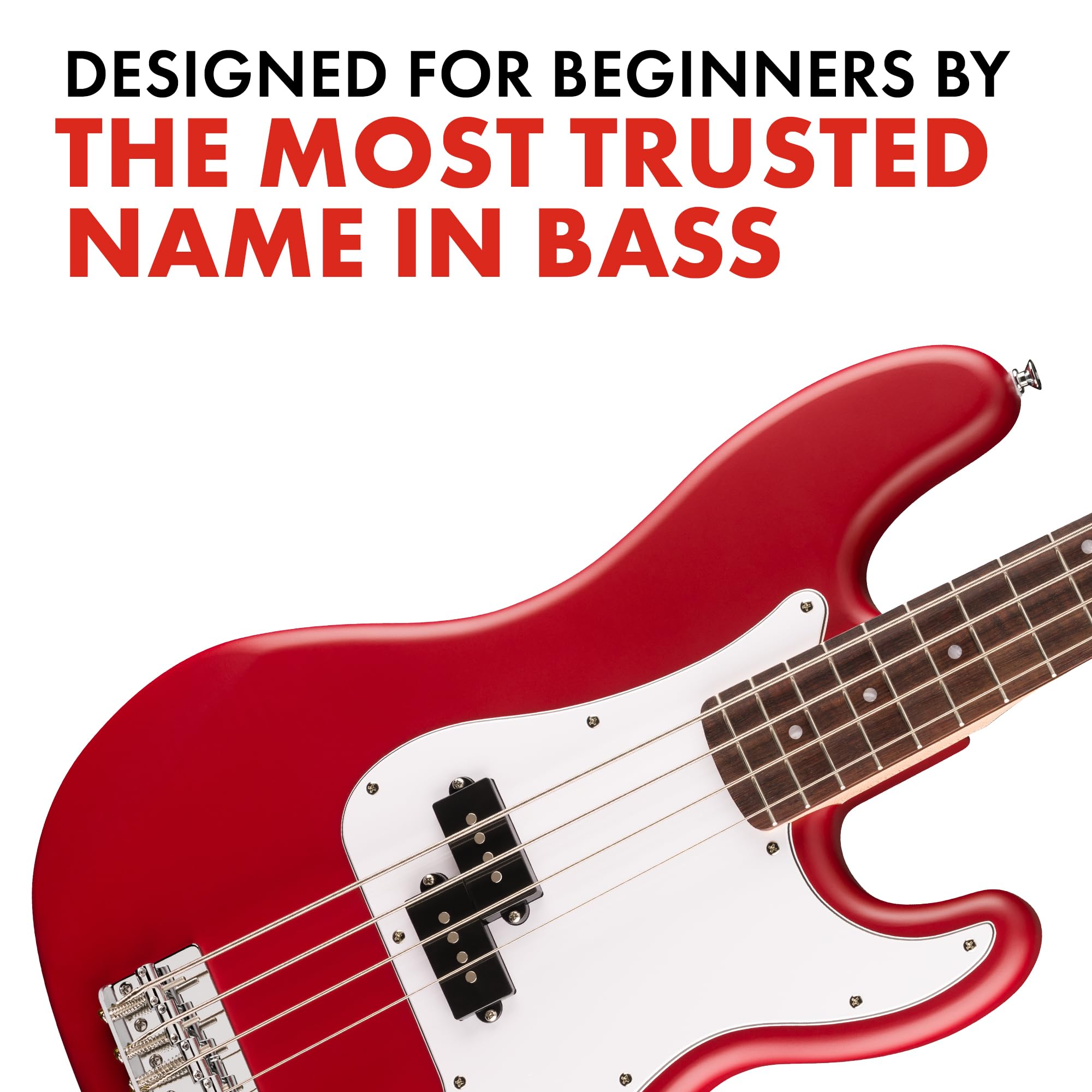 Amazon.com: Fender Squier Debut Series Precision Bass Guitar