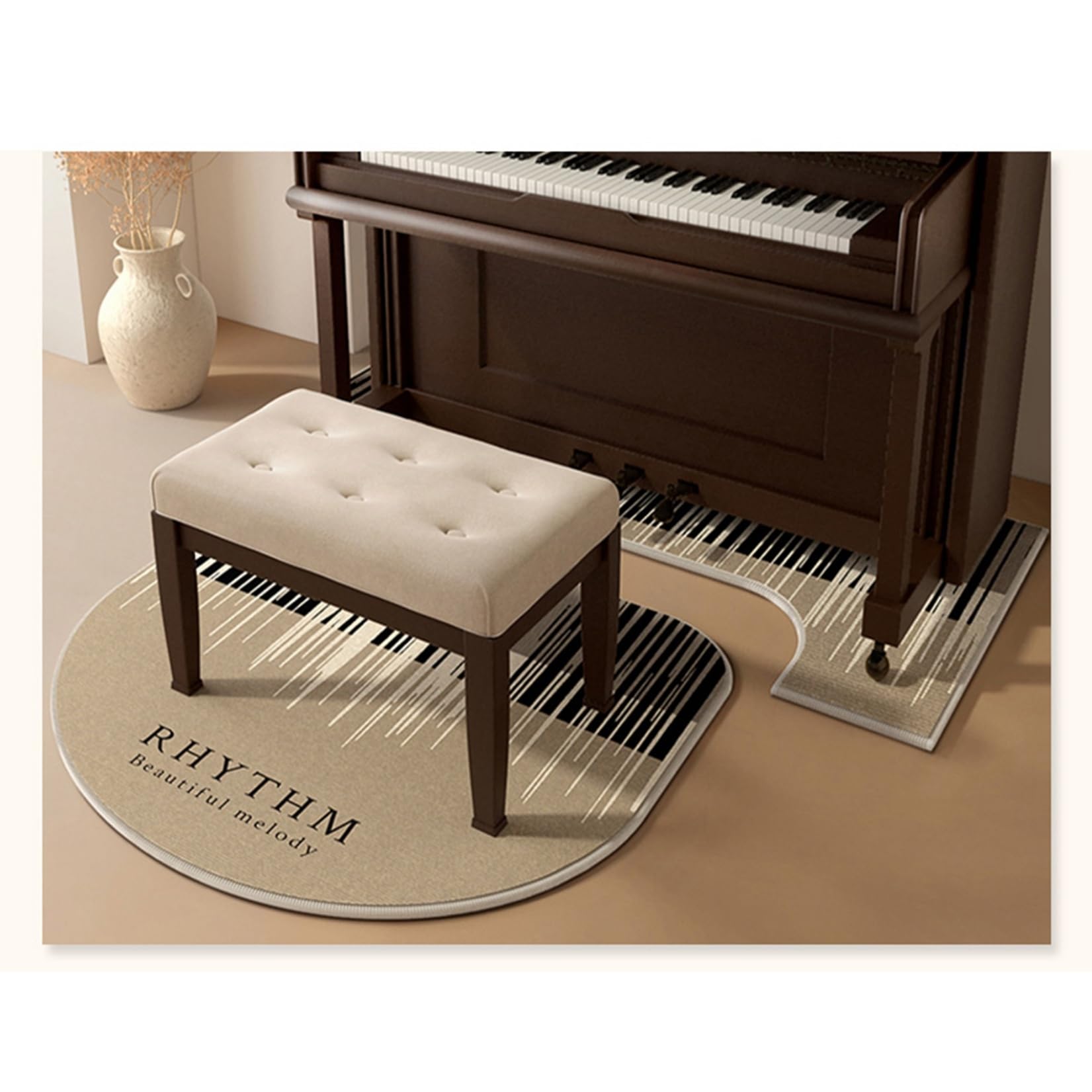 おに】電子ピアノ用 椅子 メトロノーム 防音マット セット 電子ピアノ