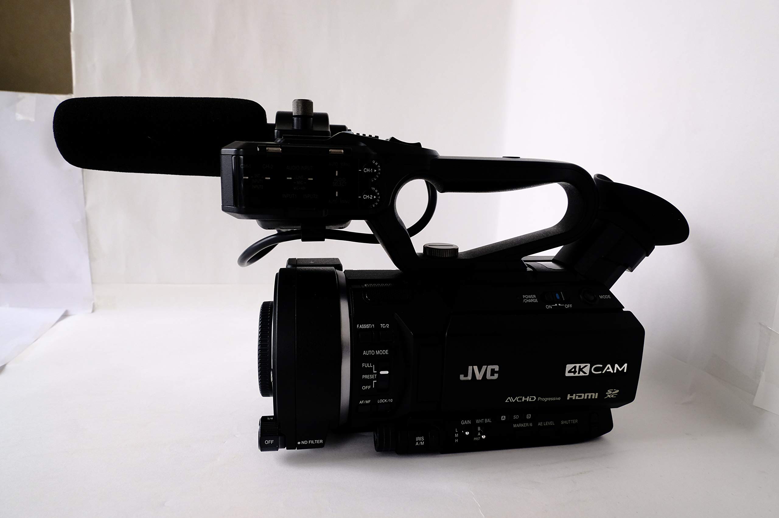 Amazon | JVC 4Kメモリーカメラレコーダー GY-LS300CH | ビデオカメラ 通販