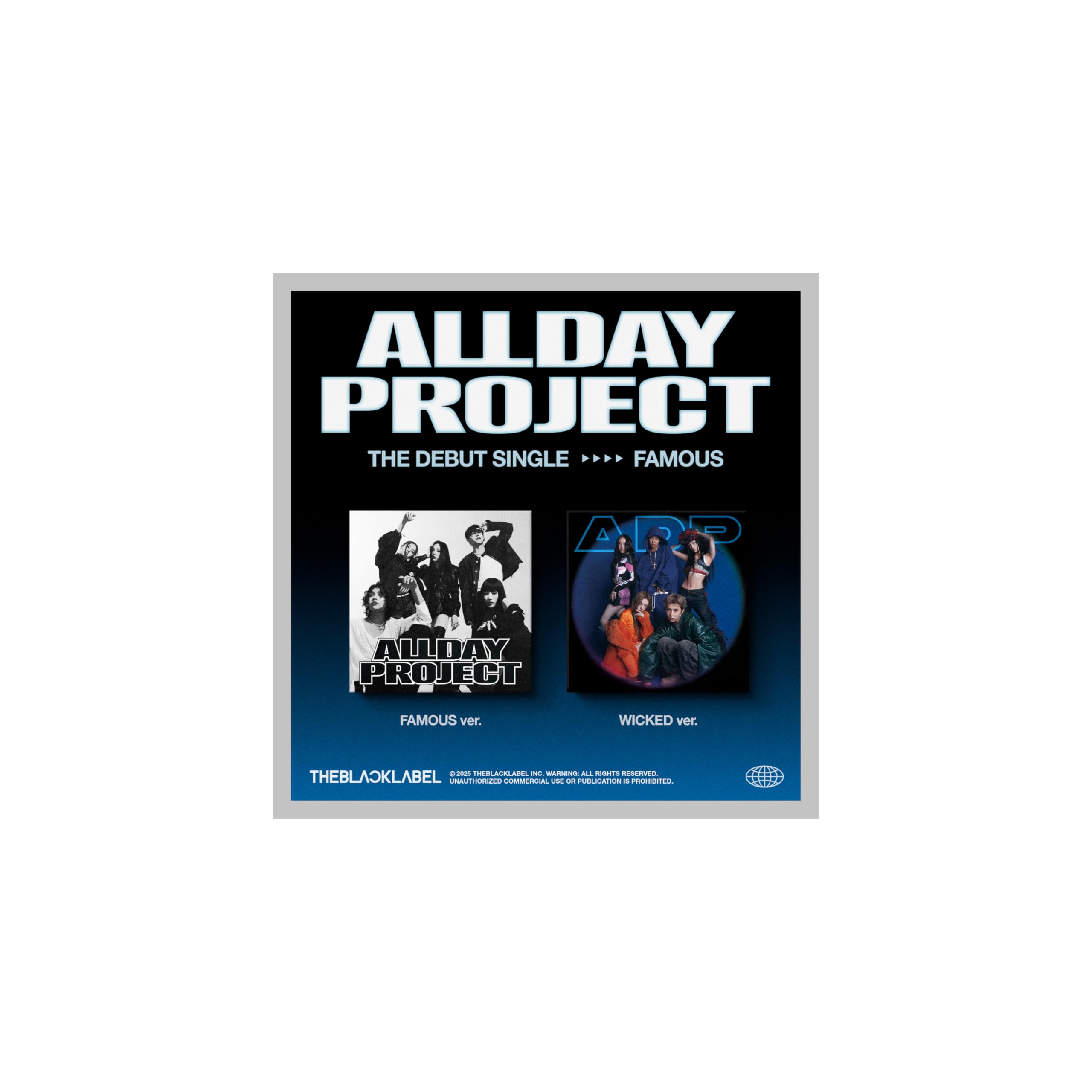 Amazon.com: ALLDAY PROJECT FAMOUS Debut Single Album with Tracking