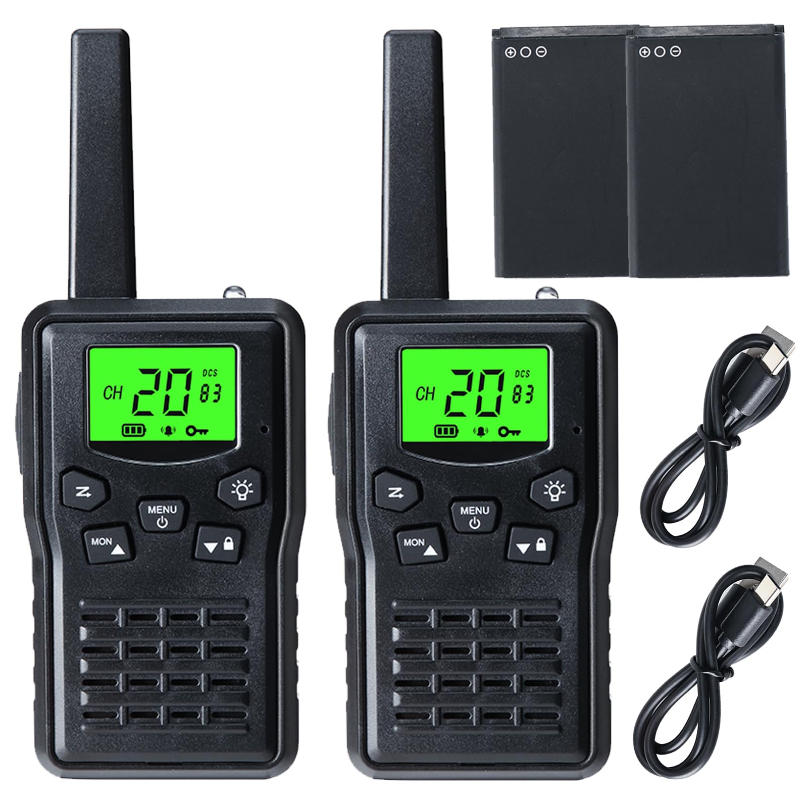 Amazon | 特定小電力トランシーバー T66 DCMデュアルチャネル リチウム