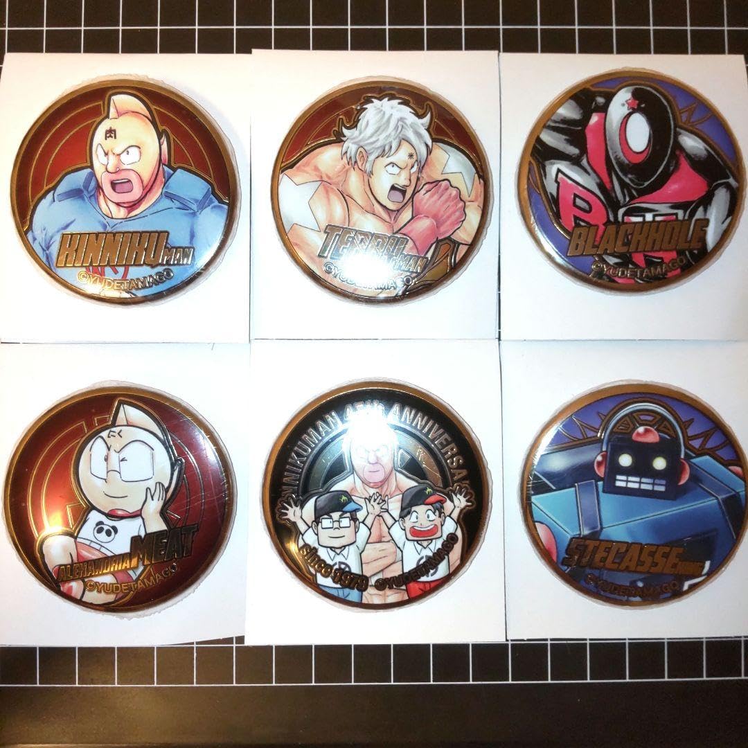 Amazon.co.jp: キン肉マン愛と絆の原画展 メタルアートバッジ第一弾 全
