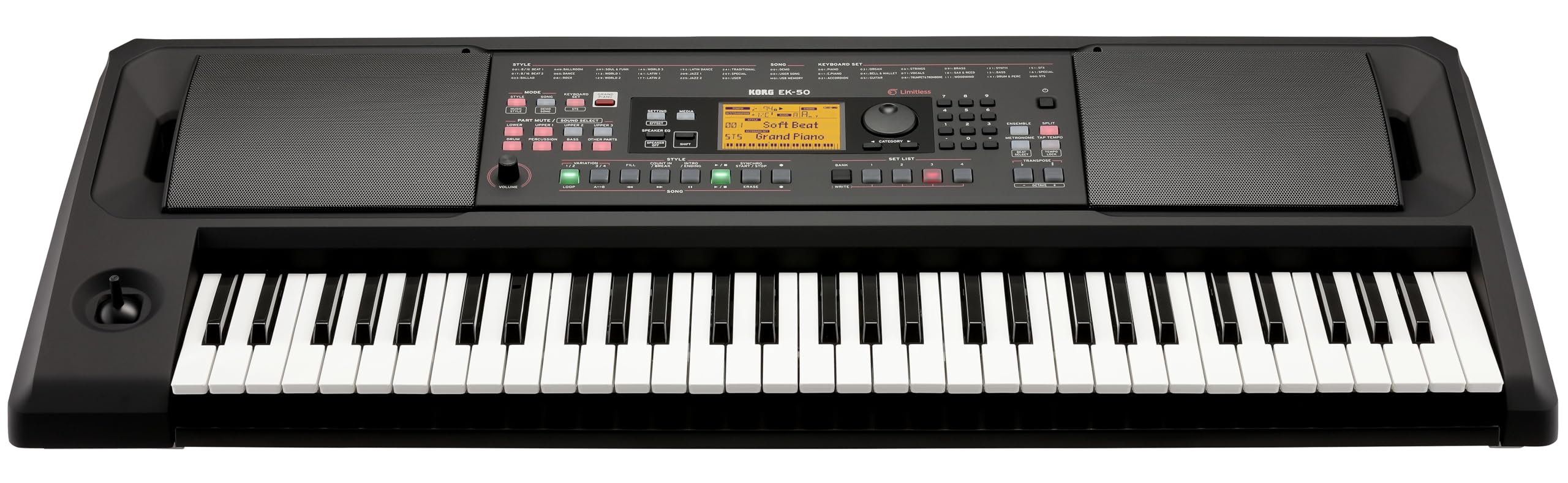 Amazon.com: Korg EK-50 L 61-key Arranger Keyboard : Musical
