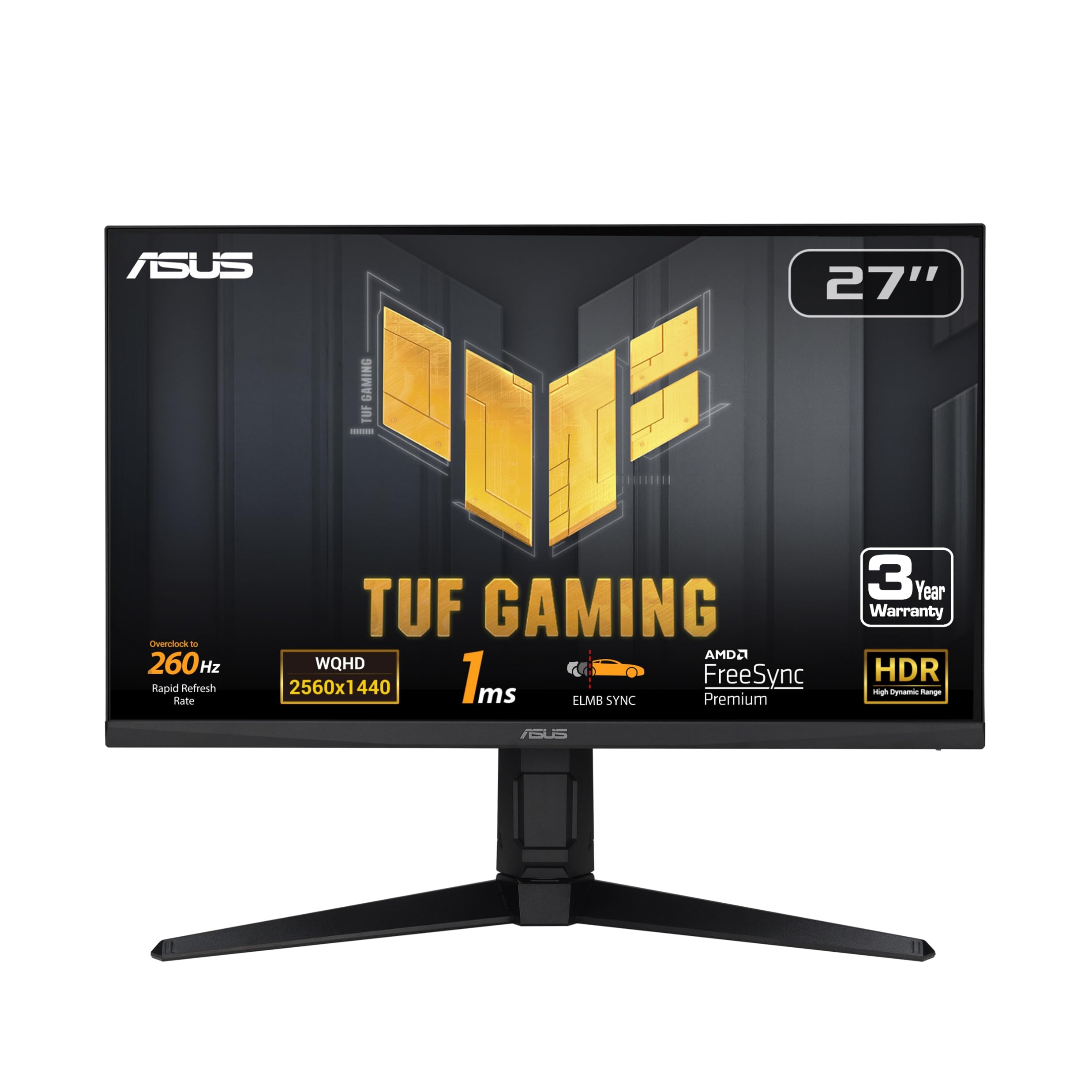 Amazon.co.jp: ASUS 27インチ 1440P 260Hz 1ms G-SYNC ゲーミング
