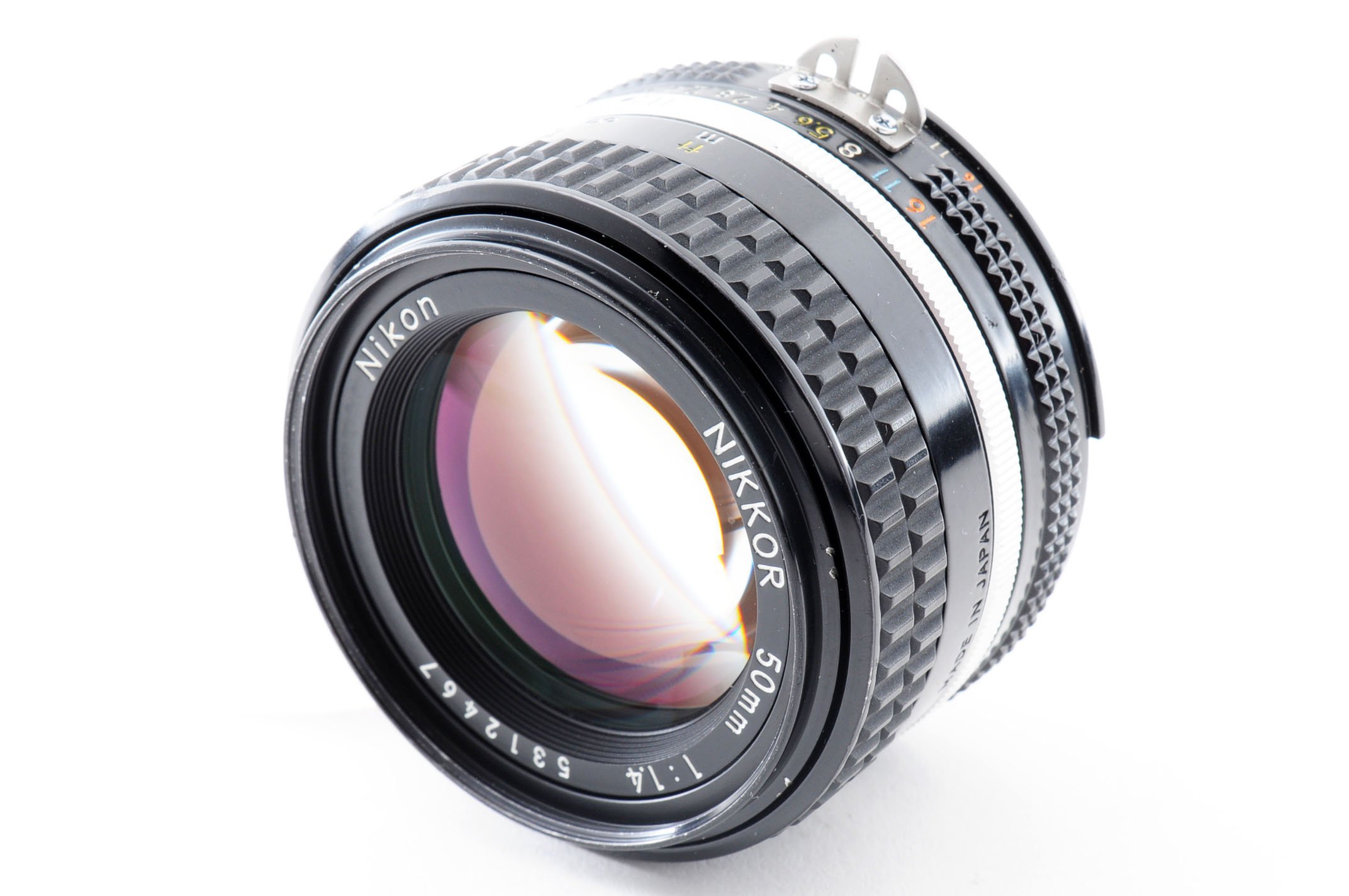 Amazon.co.jp: Nikon ニコン Nikkor Ai-s 50mm F/1.4 : 家電＆カメラ