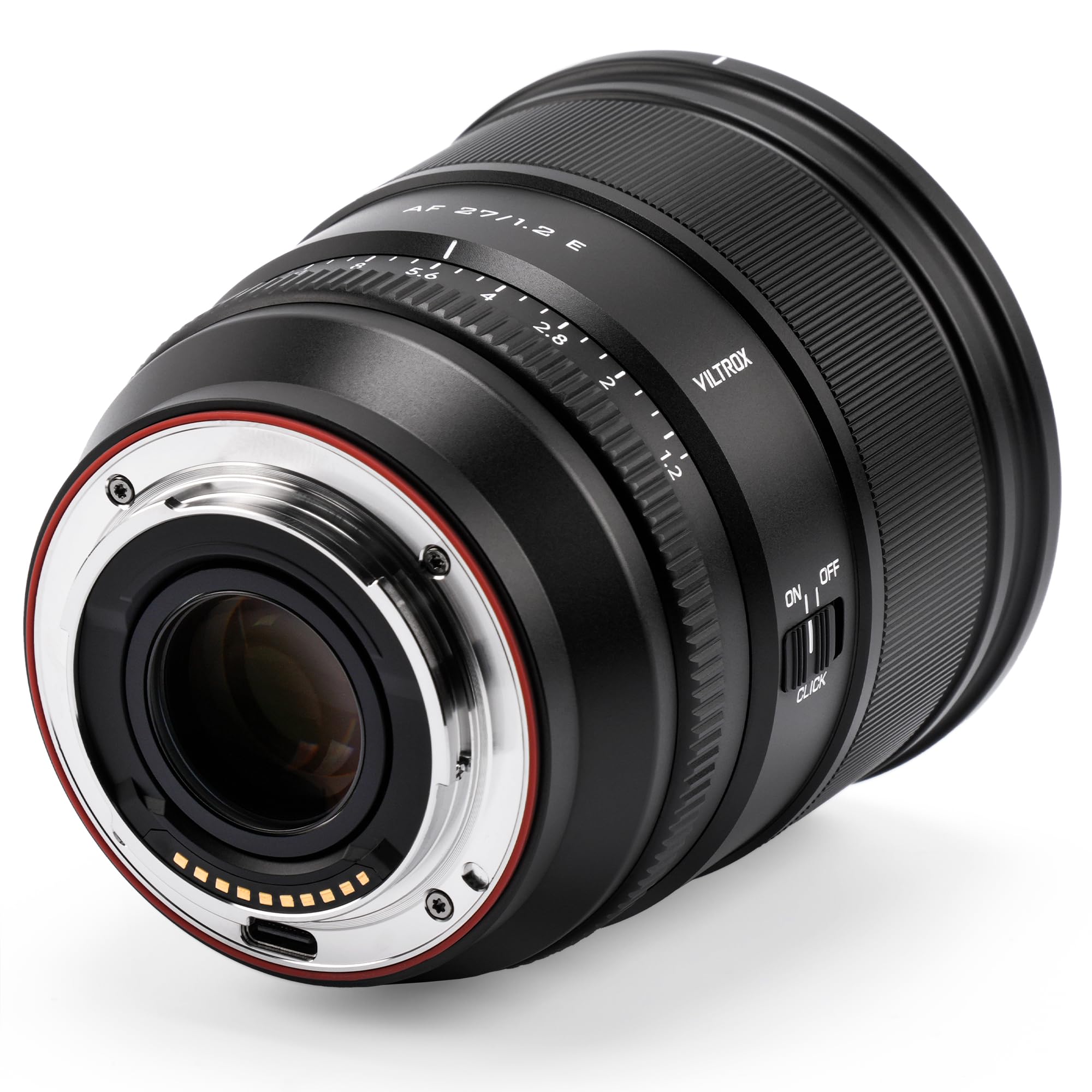 Amazon.co.jp: VILTROX AF 27mm F1.2 Eマウント レンズ 大口径f/1.2