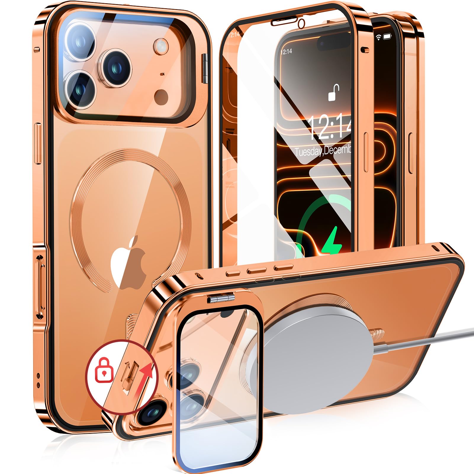 Amazon.co.jp: 【カメラレンズ保護・スタンド一体】NIANGUO iPhone17