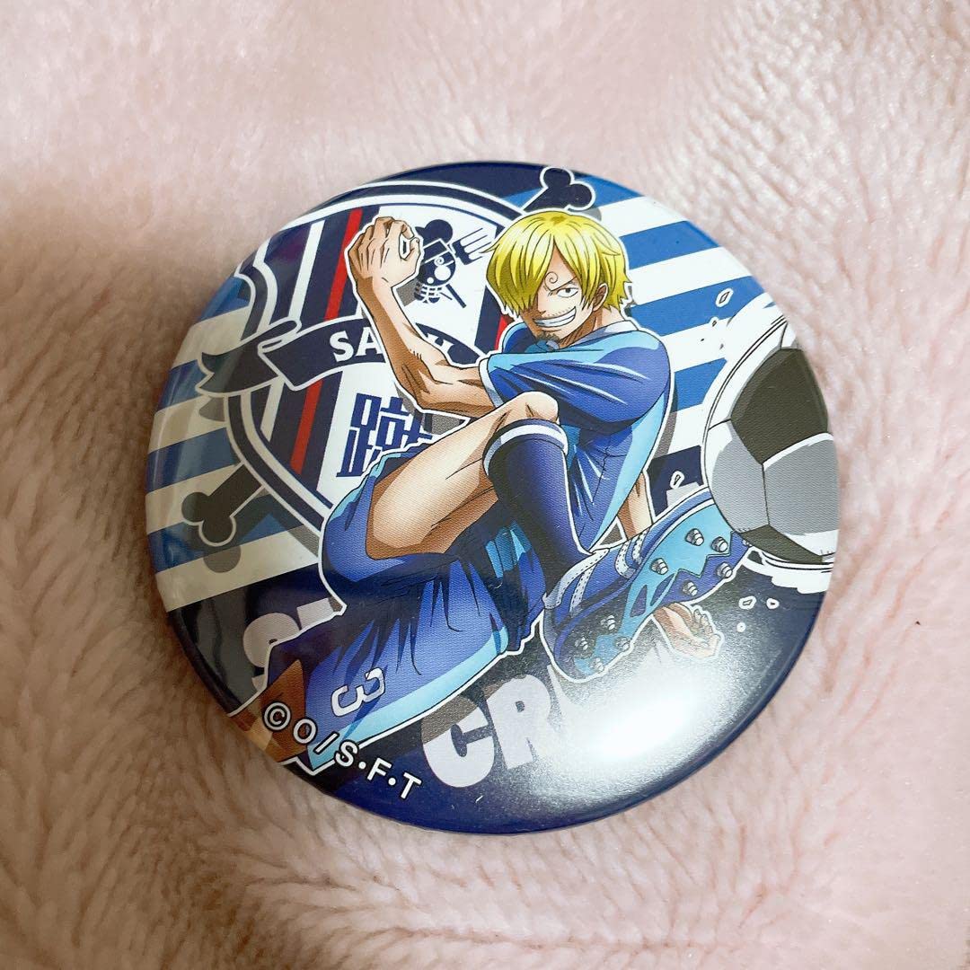 ワンピース】サンジ movic ムービック 缶バッジ 当時 初期 レトロ