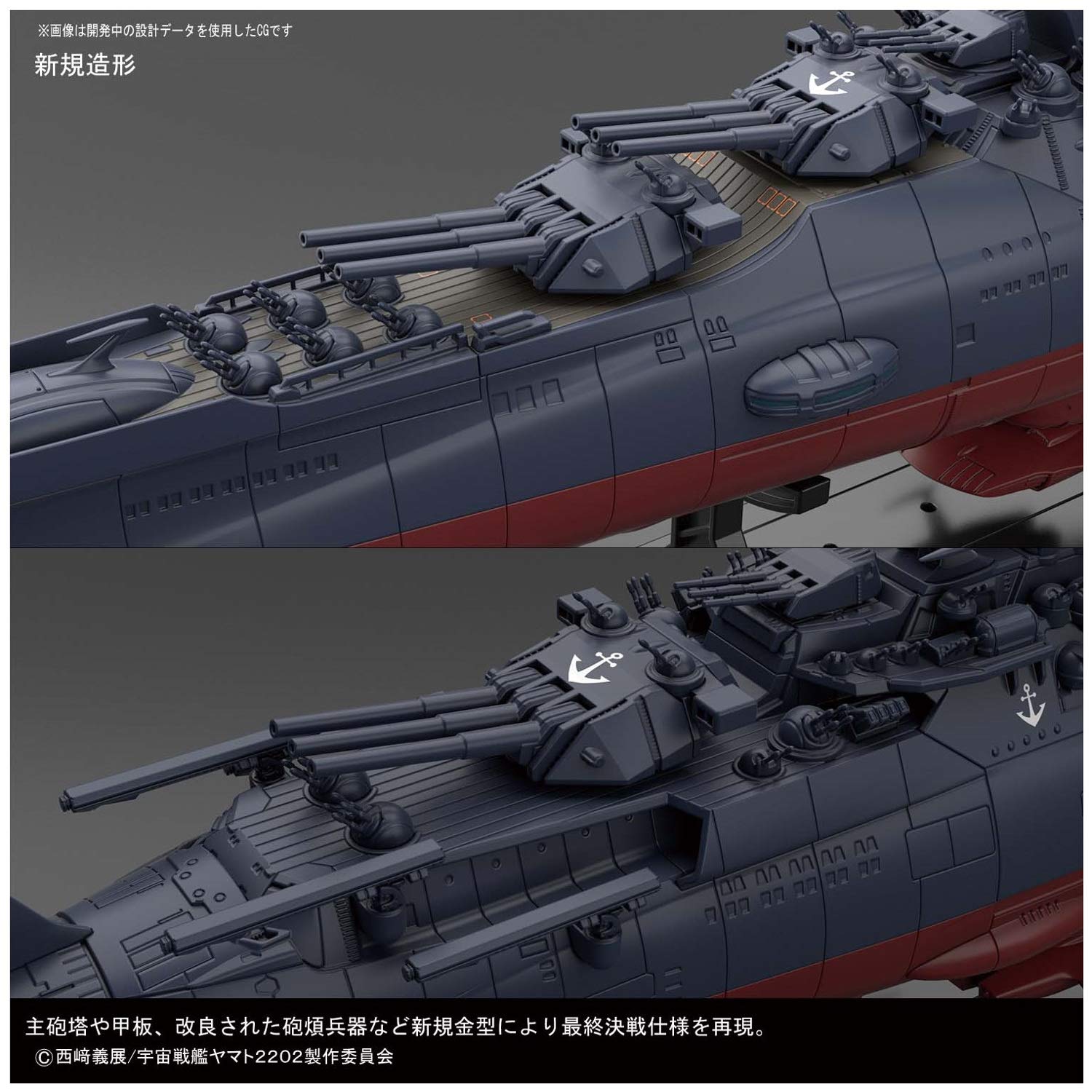 Amazon | 宇宙戦艦ヤマト2202 最終決戦仕様 宇宙戦艦ヤマト 1/1000