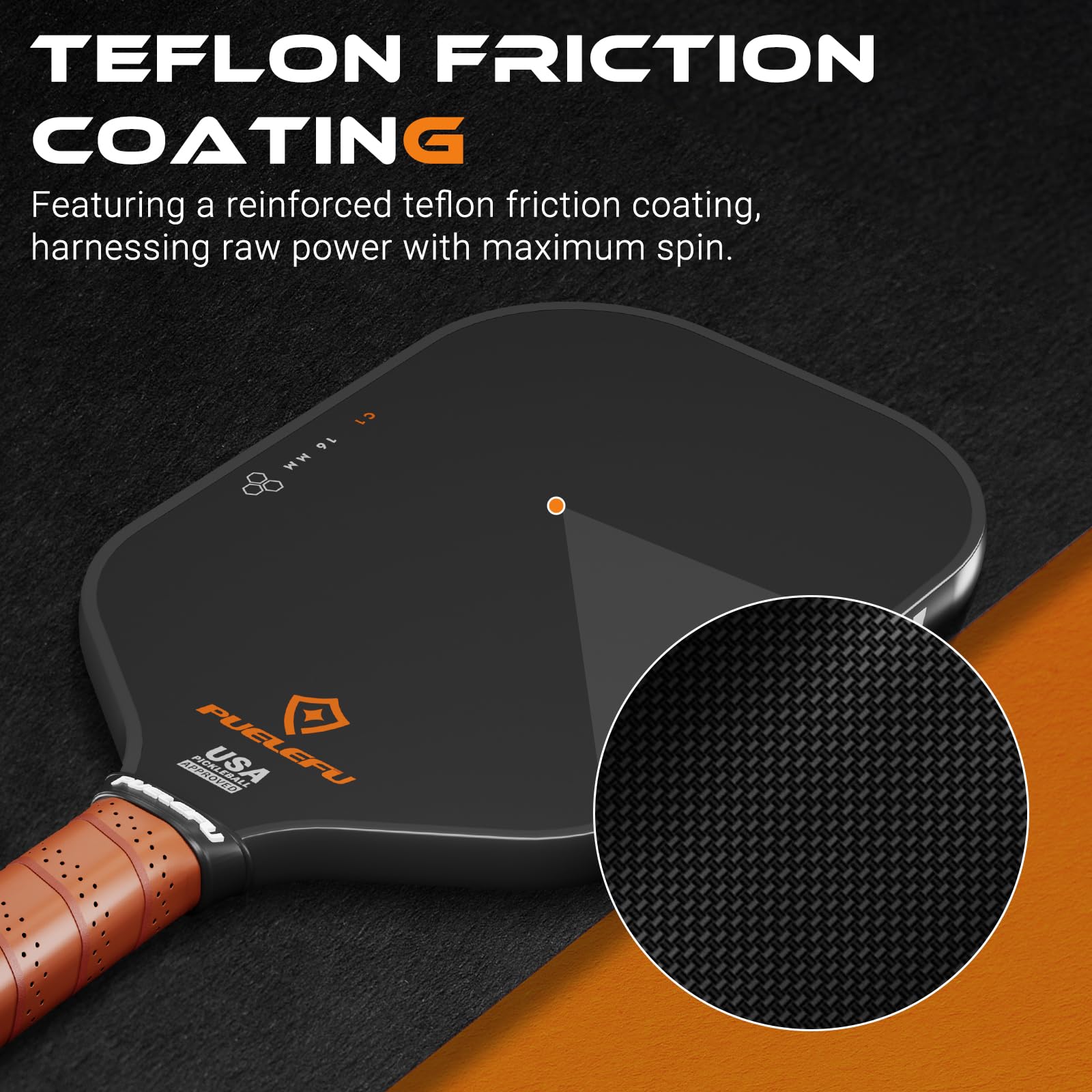 Amazon | ピックルボールパドル、T700カーボンファイバーホットプレス