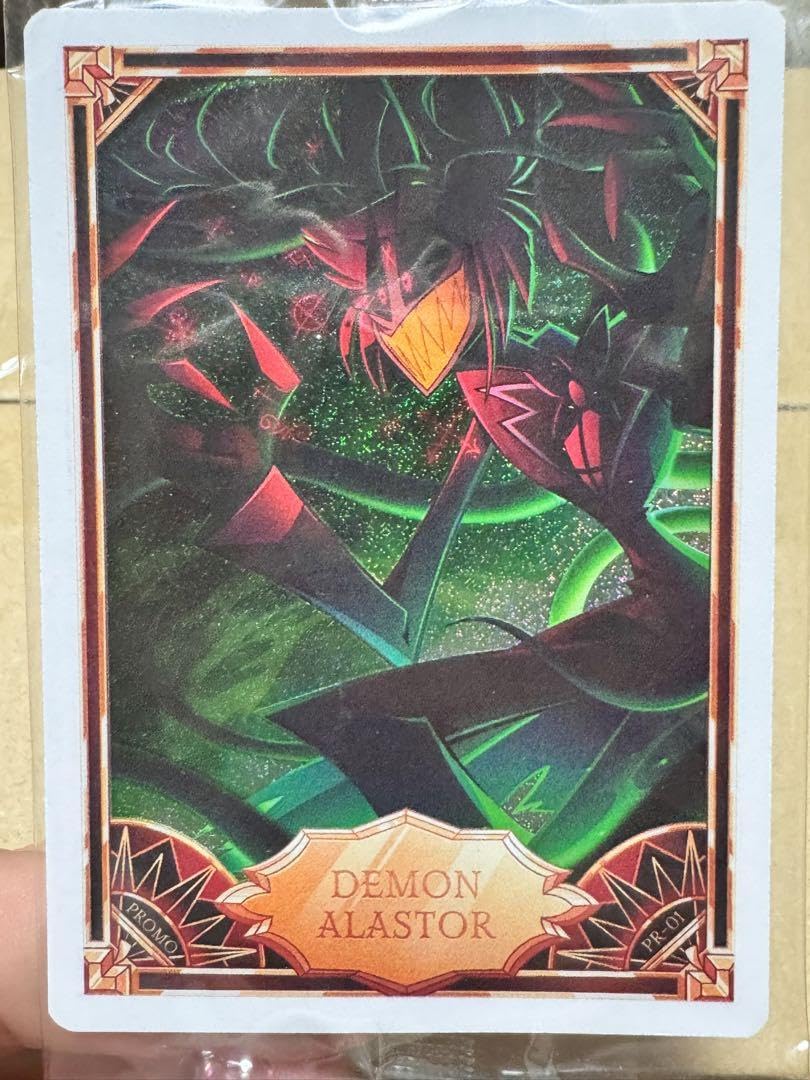 Amazon.co.jp: ハズビンホテル アラスター プロモカード hazbin hotel