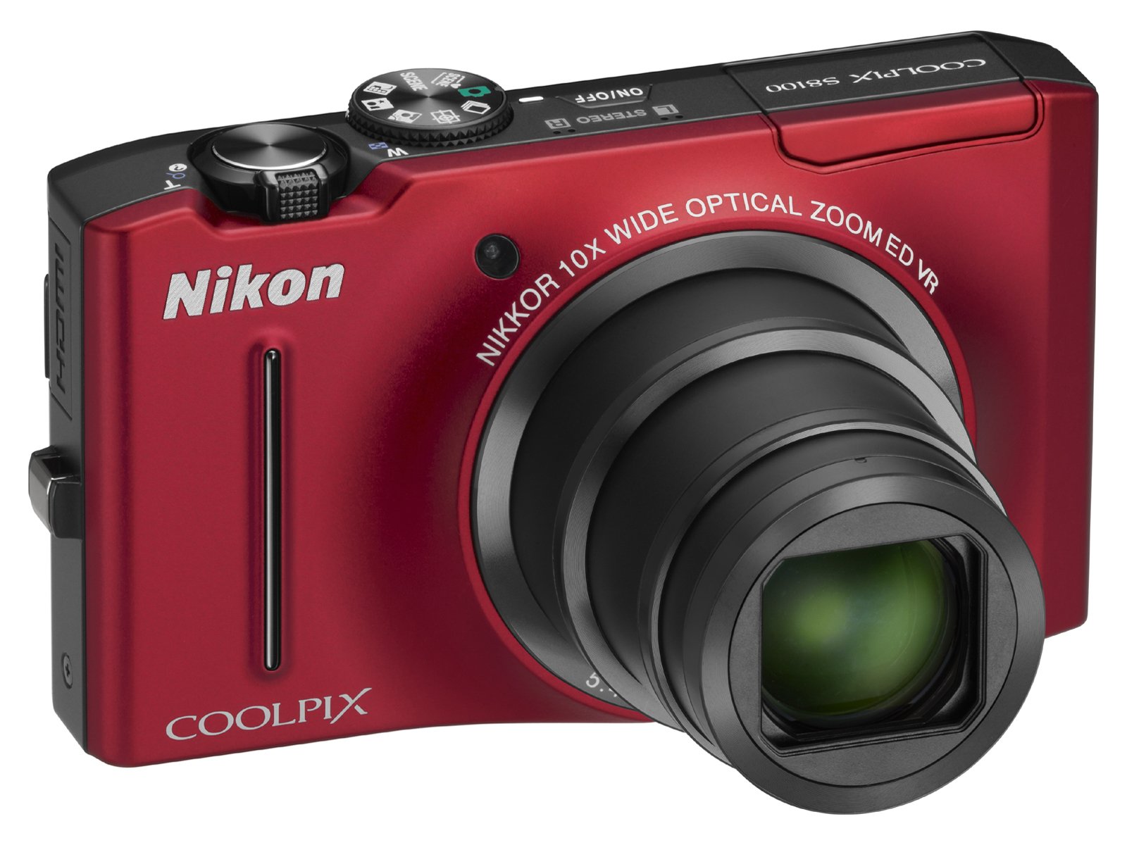 Amazon | Nikon デジタルカメラ COOLPIX S8100 フラッシュレッド