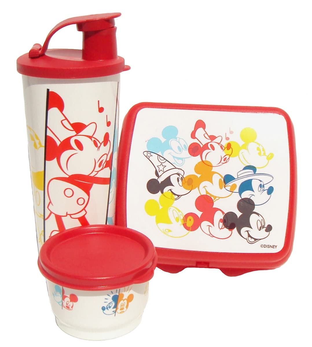 Amazon.com: Tupperware Lunch Set Sandwich Keeper Tumbler Snack Cup