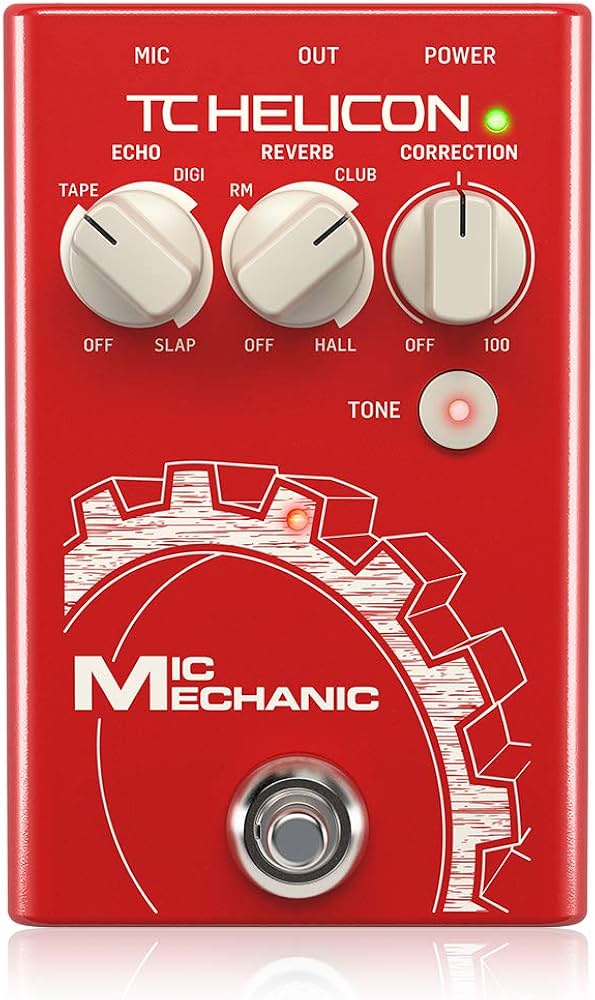 Amazon.co.jp: TC HELICON エコー リバーブ MIC MECHANIC 2【国内正規