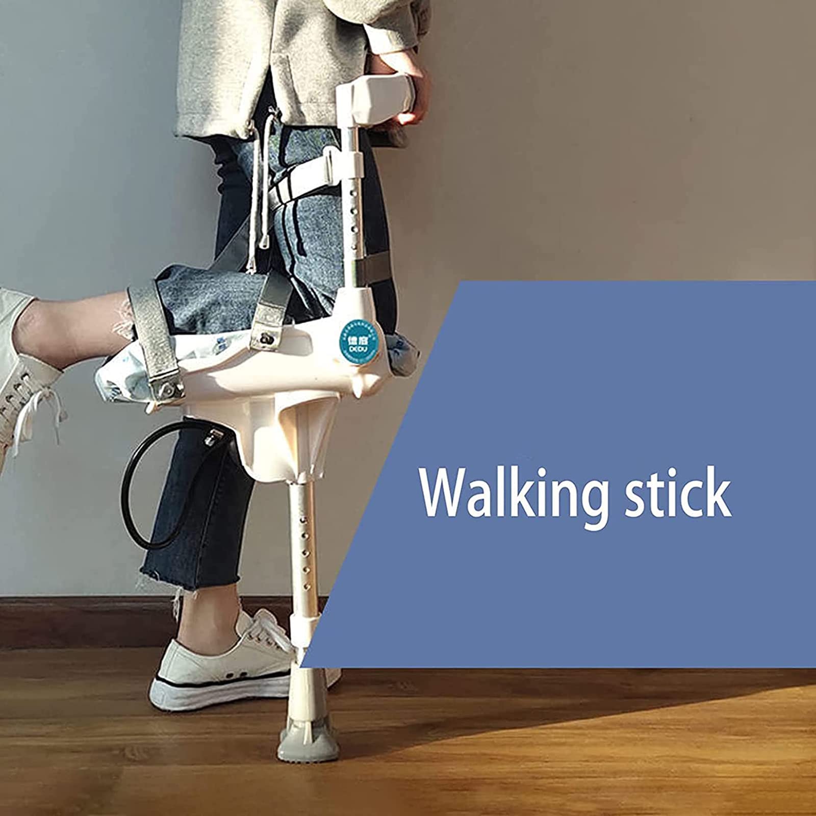 Amazon.co.jp: ハンズフリー松葉杖、痛みのない膝松葉杖、松葉杖の代替