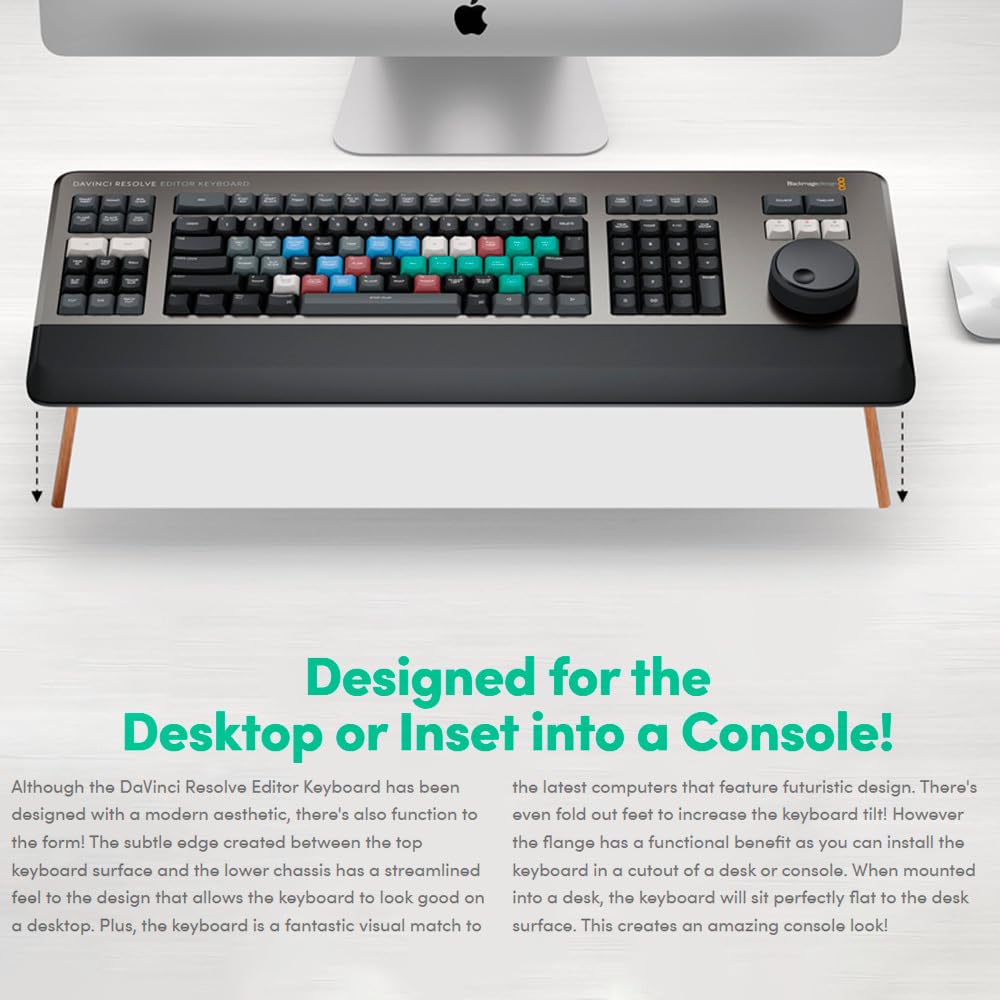 Amazon.com: Blackmagic Design USB Davinci Resolve Editor Keyboard