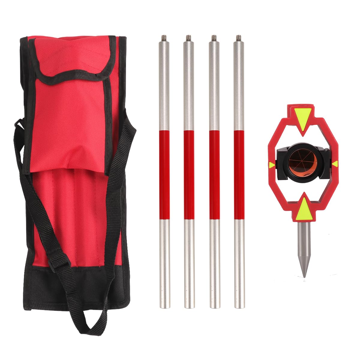 Amazon.com: SMTOER Survey Mini Prism with 4 Poles - Prism for