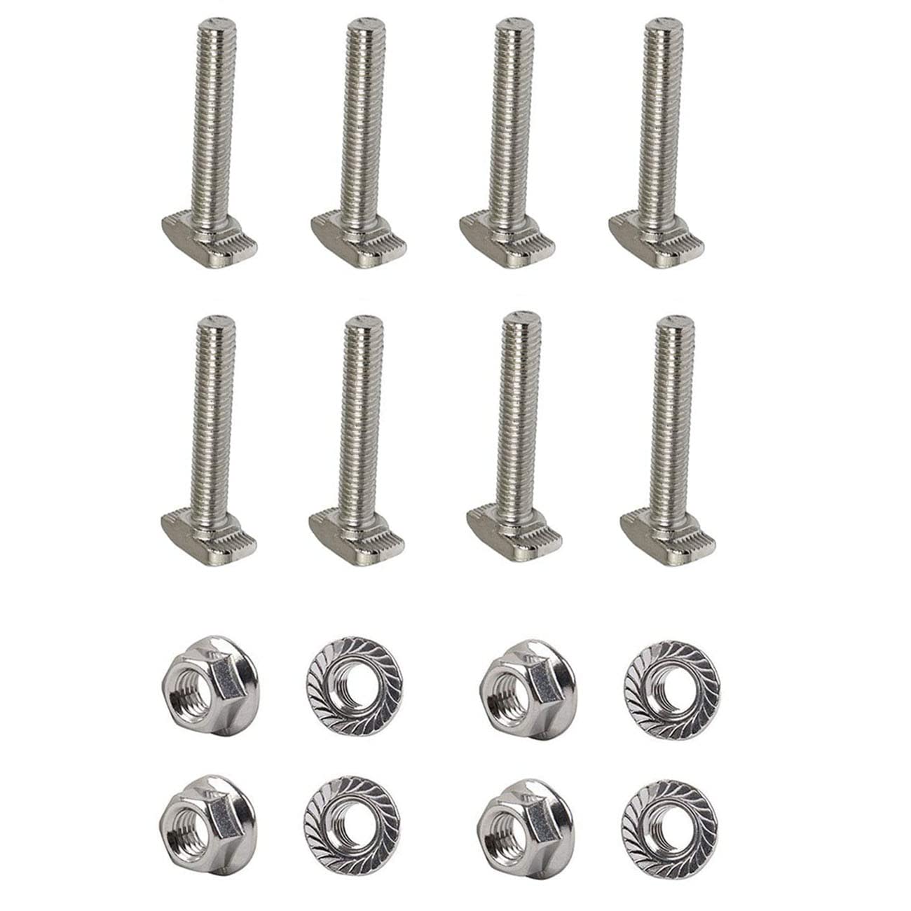 Amazon.com: PZRT 8 Sets M6 x 30mm Hammer Head Bolt T Screw, M6