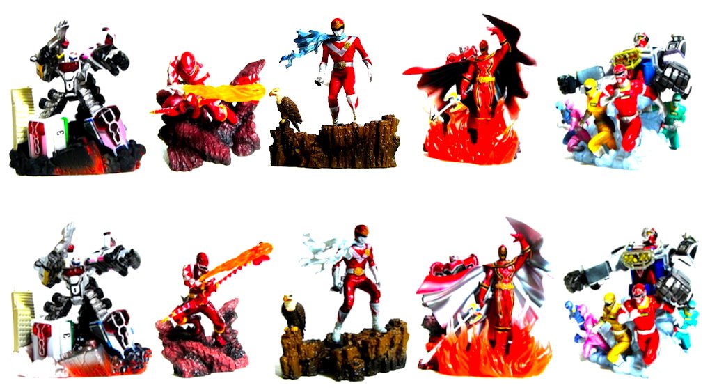 Amazon.co.jp: レンジャーズストライク ソリッド VOL.1 全10種セット