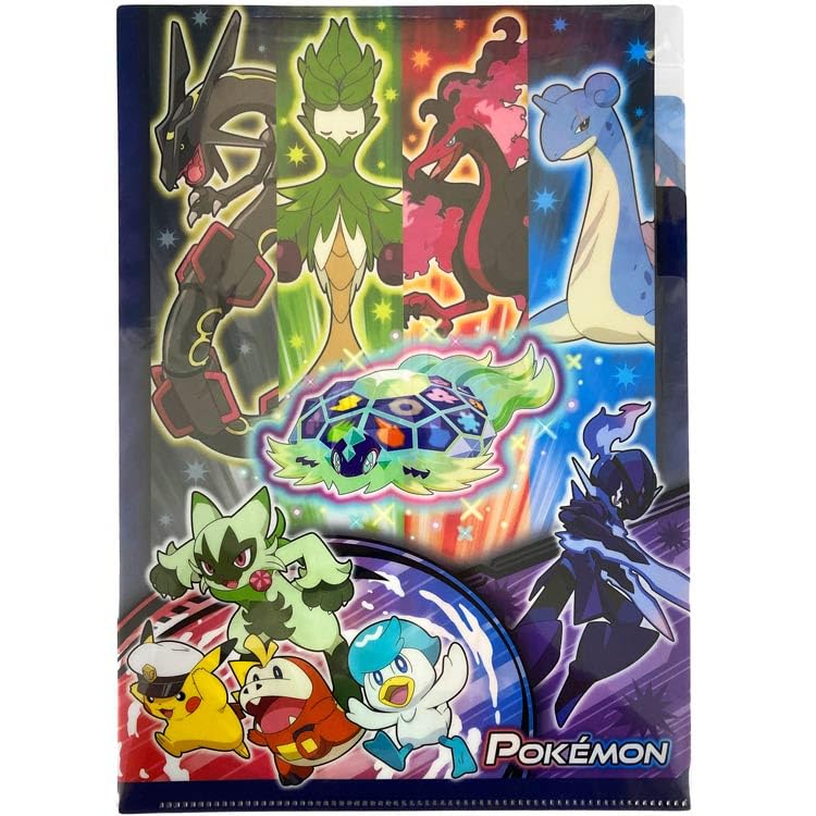 Amazon.co.jp: ショウワノート ポケットモンスター 3ポケットA4クリア