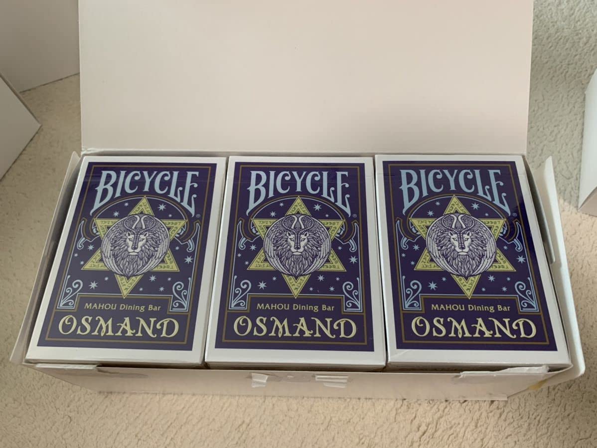Amazon.co.jp: Osmand deck オズマンド デック 青 Bicycle トランプ 1