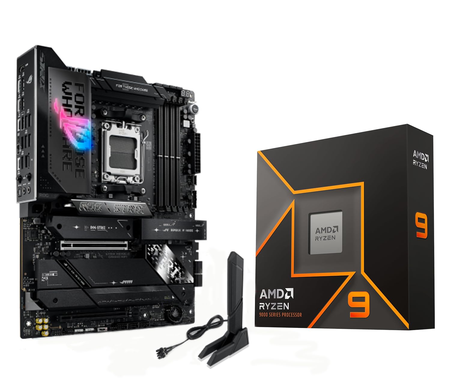 Amazon.com: Micro Center AMD Ryzen 9 9950X CPU Processor with ASUS