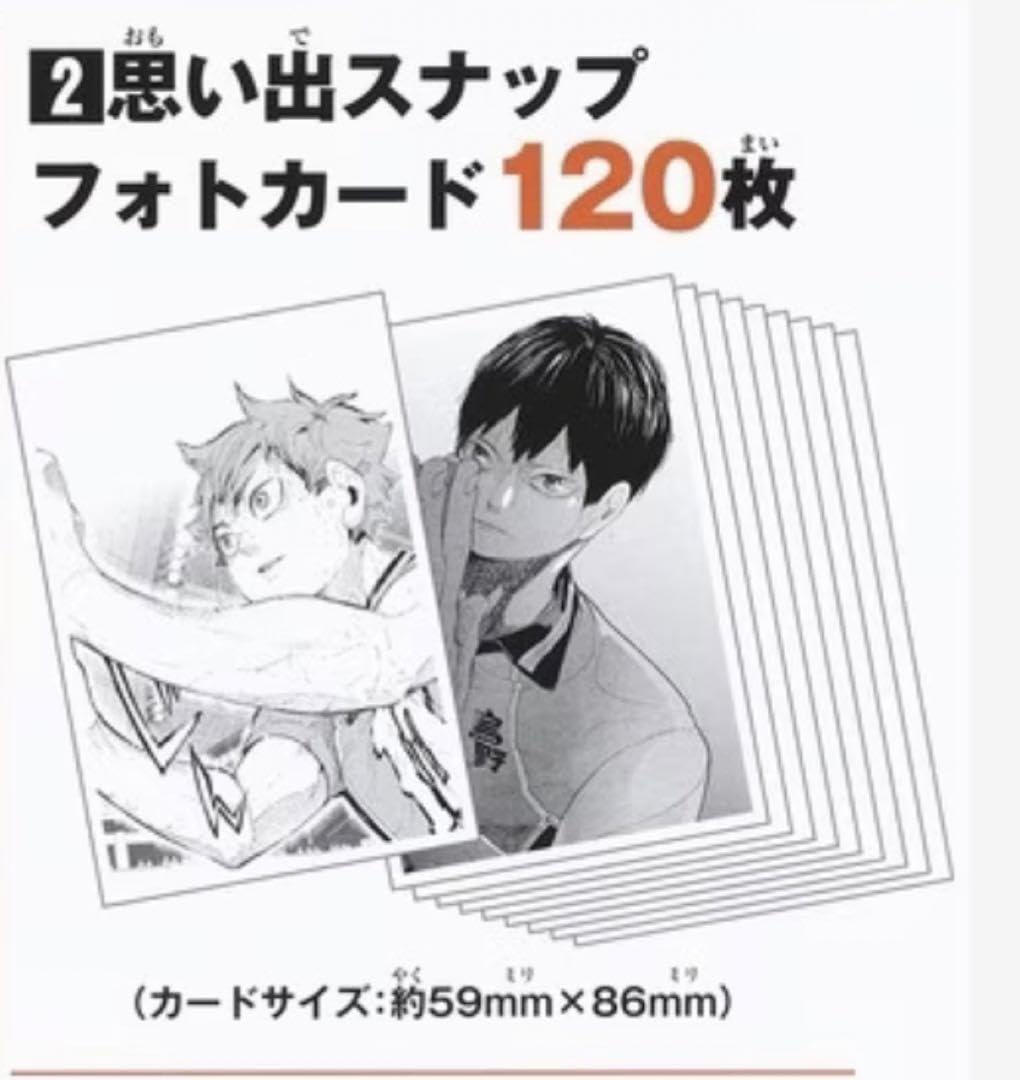 Amazon.co.jp: ハイキュー!! 10thクロニクル 思い出スナップ風フォト