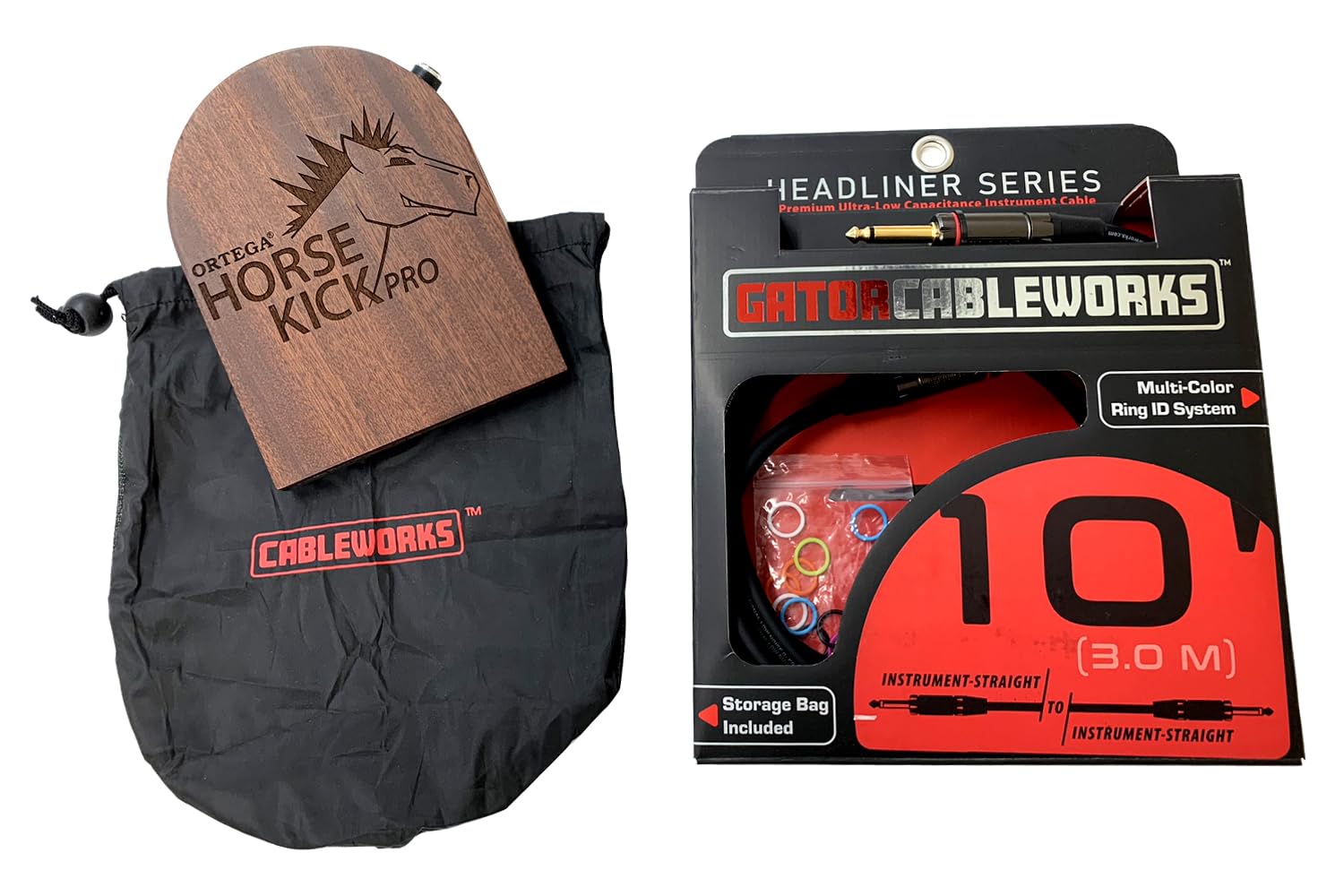 Amazon.co.jp: ORTEGA オルテガ フットパーカッション Digital Stomp