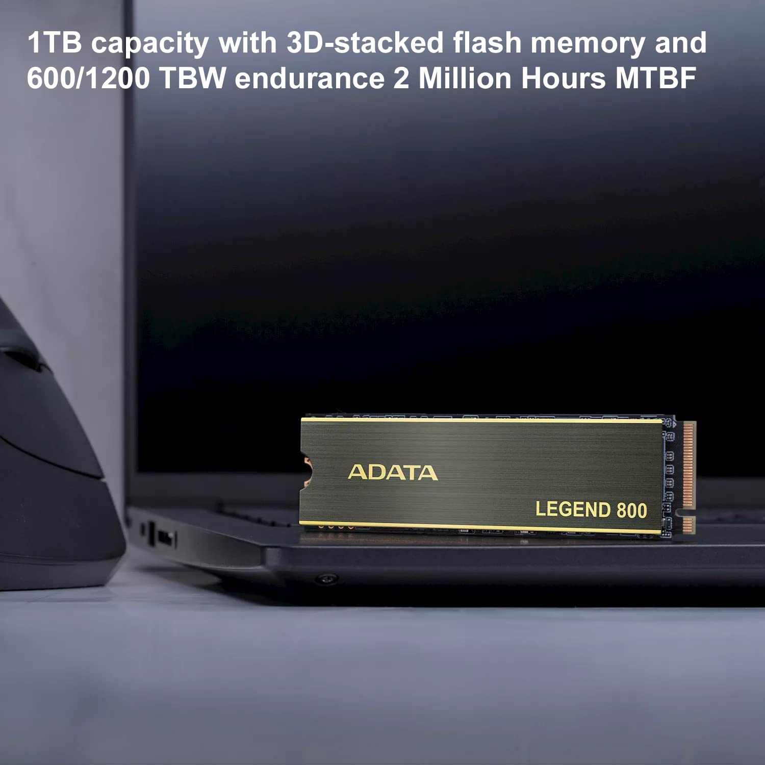 Amazon | ADATA 1TB SSD Legend 800 NVMe PCIe Gen4 x 4 M.2 2280 内蔵