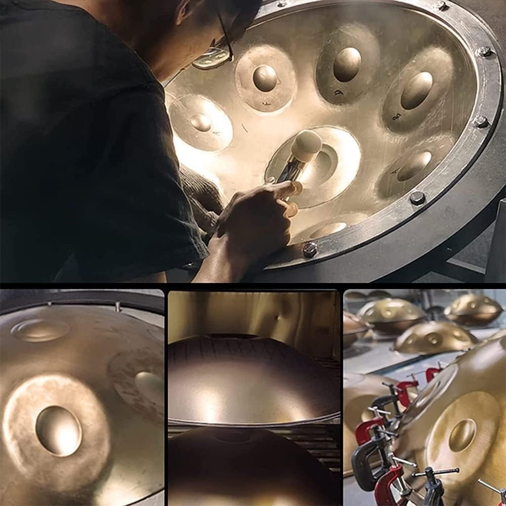 Amazon | ハンドパンドラム スチールハンドパン、9/10/12/14 ノート