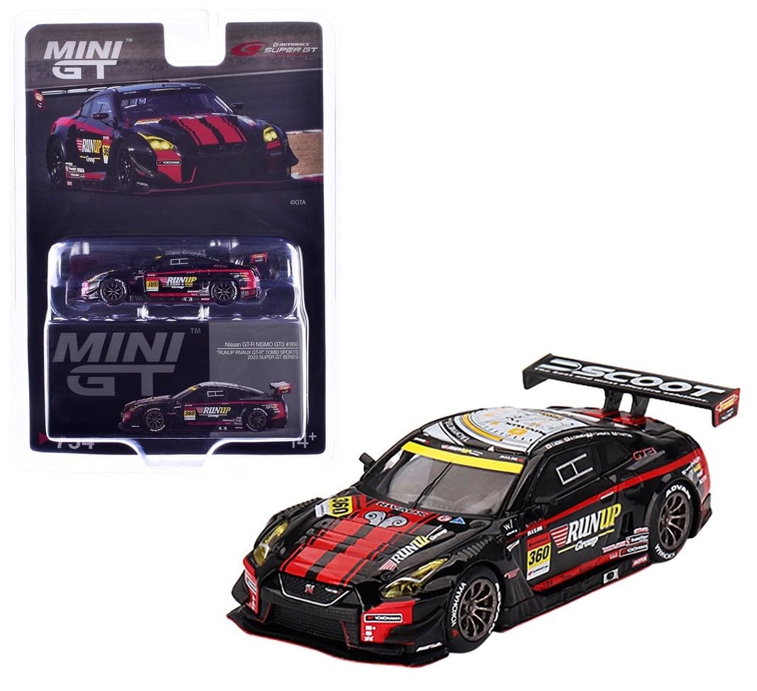 Amazon.com: Diecast Model Car Nissan GT-R NISMO GT3, Rivaeux, 1:64