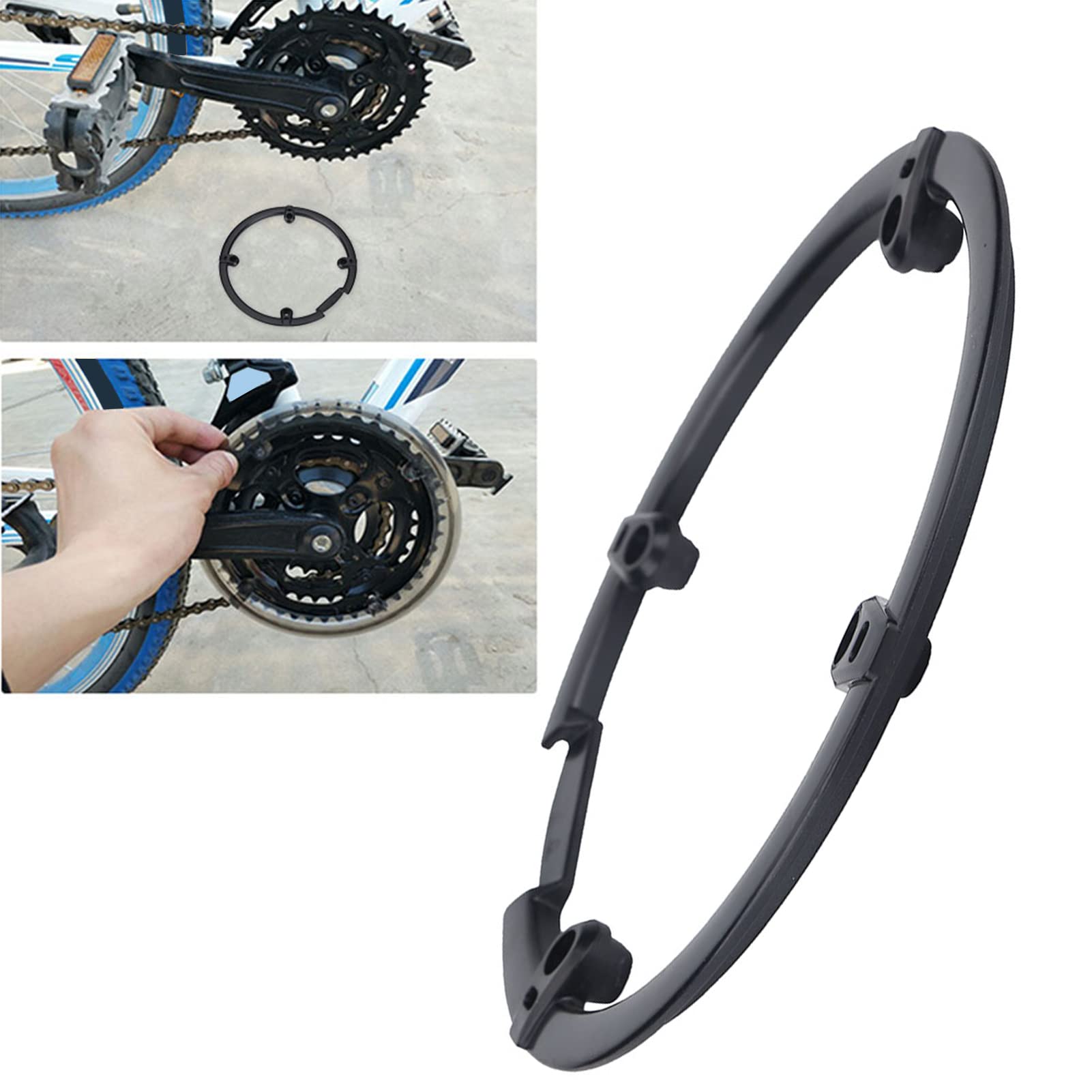 Amazon | Alomejor バイクチェーンホイールカバーチェーンガード