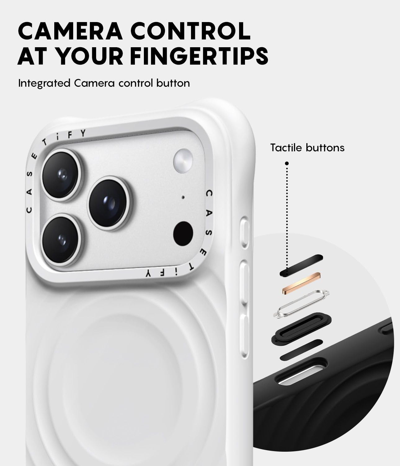 Amazon.com: CASETiFY Ripple iPhone 17 Pro Case [Silicone