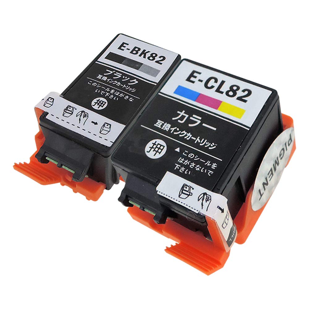 Amazon.co.jp: EPSON エプソン IC4CL82 ( ICBK82 (顔料ブラック) +