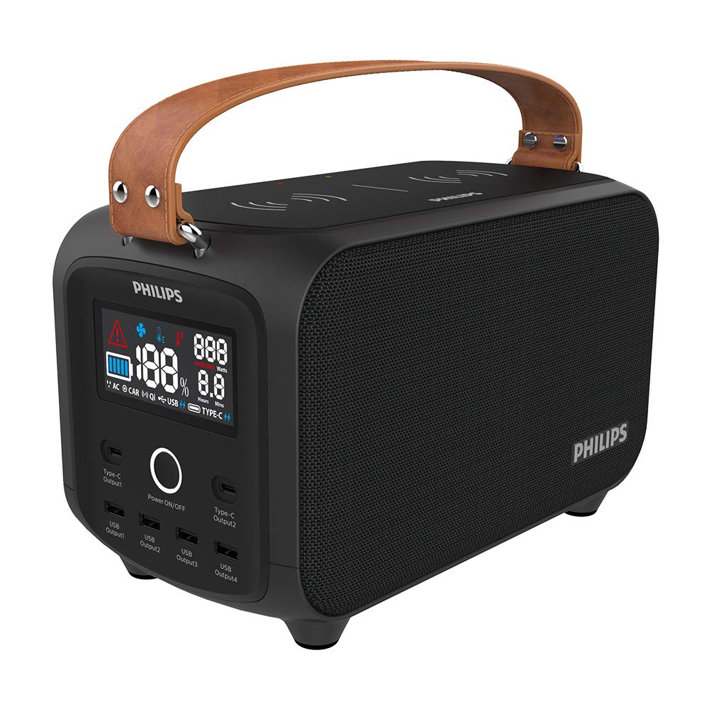 Amazon.co.jp: Philips フィリップス ポータブル電源 大容量 128000mAh