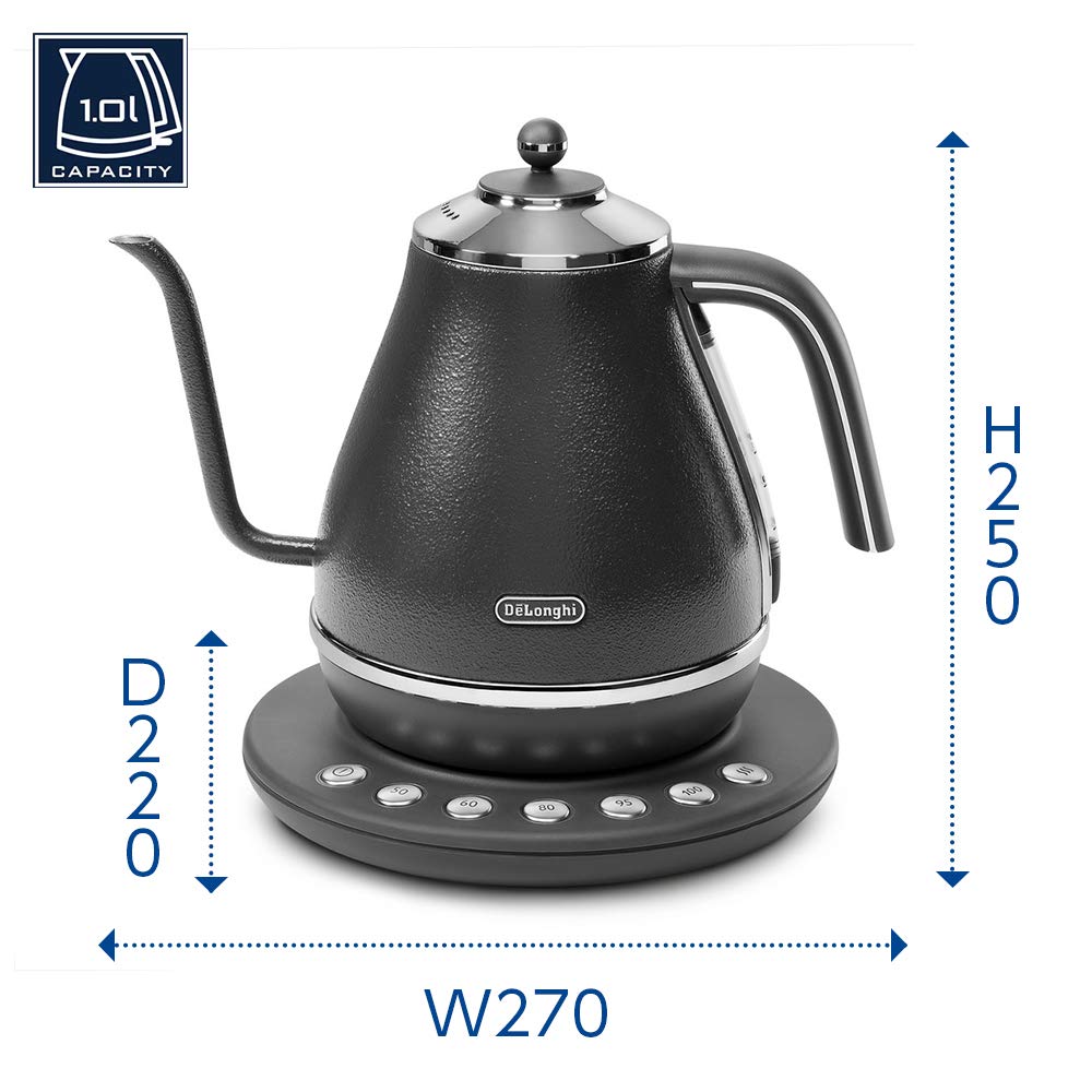 Amazon | De'Longhi (デロンギ) 電気カフェケトル アイコナ KBOE1230J